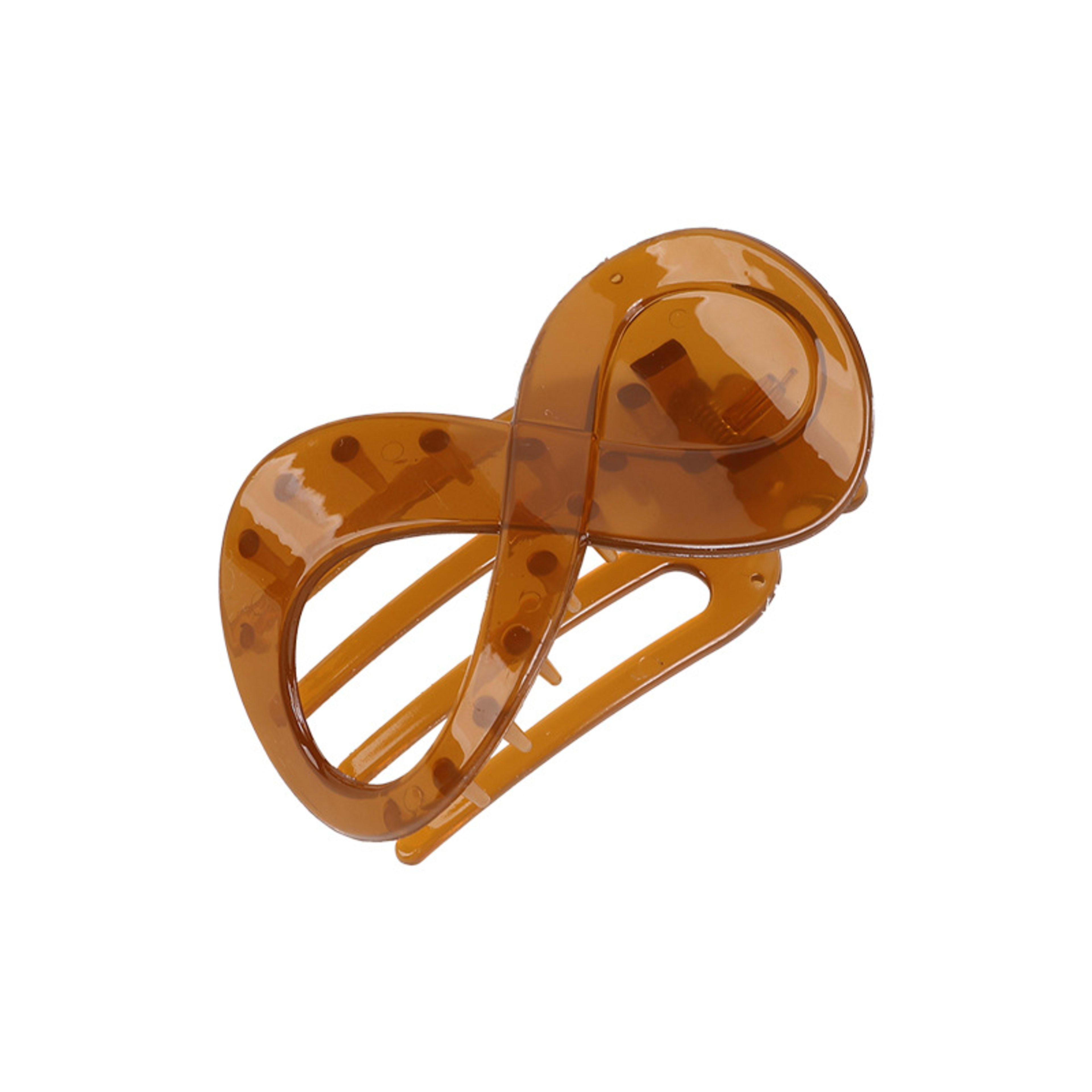 Elegant Frosted 8-shaped Barrettes 5