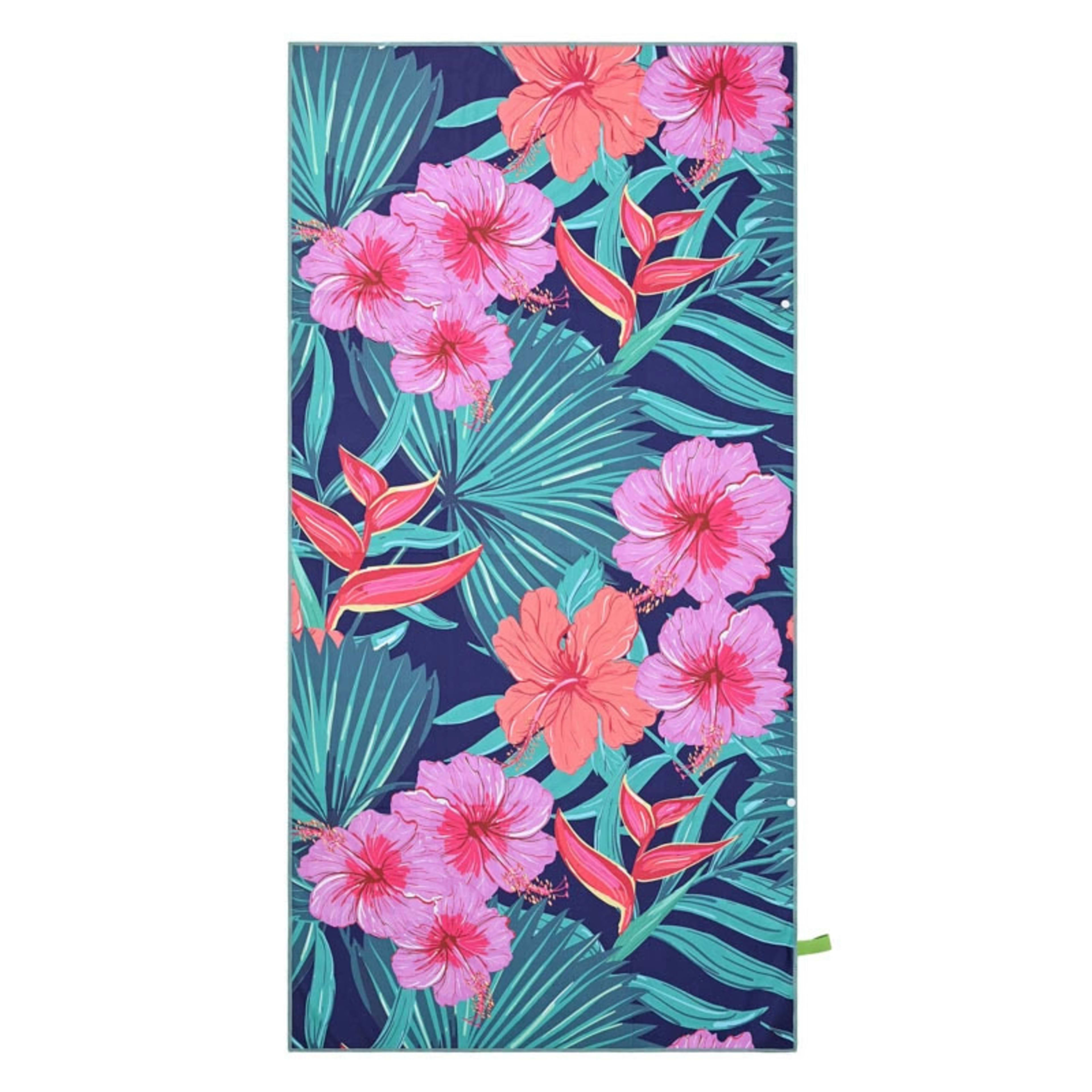Cross-border Microfiber Double-Sided Coral Fleece Beach Towel 2