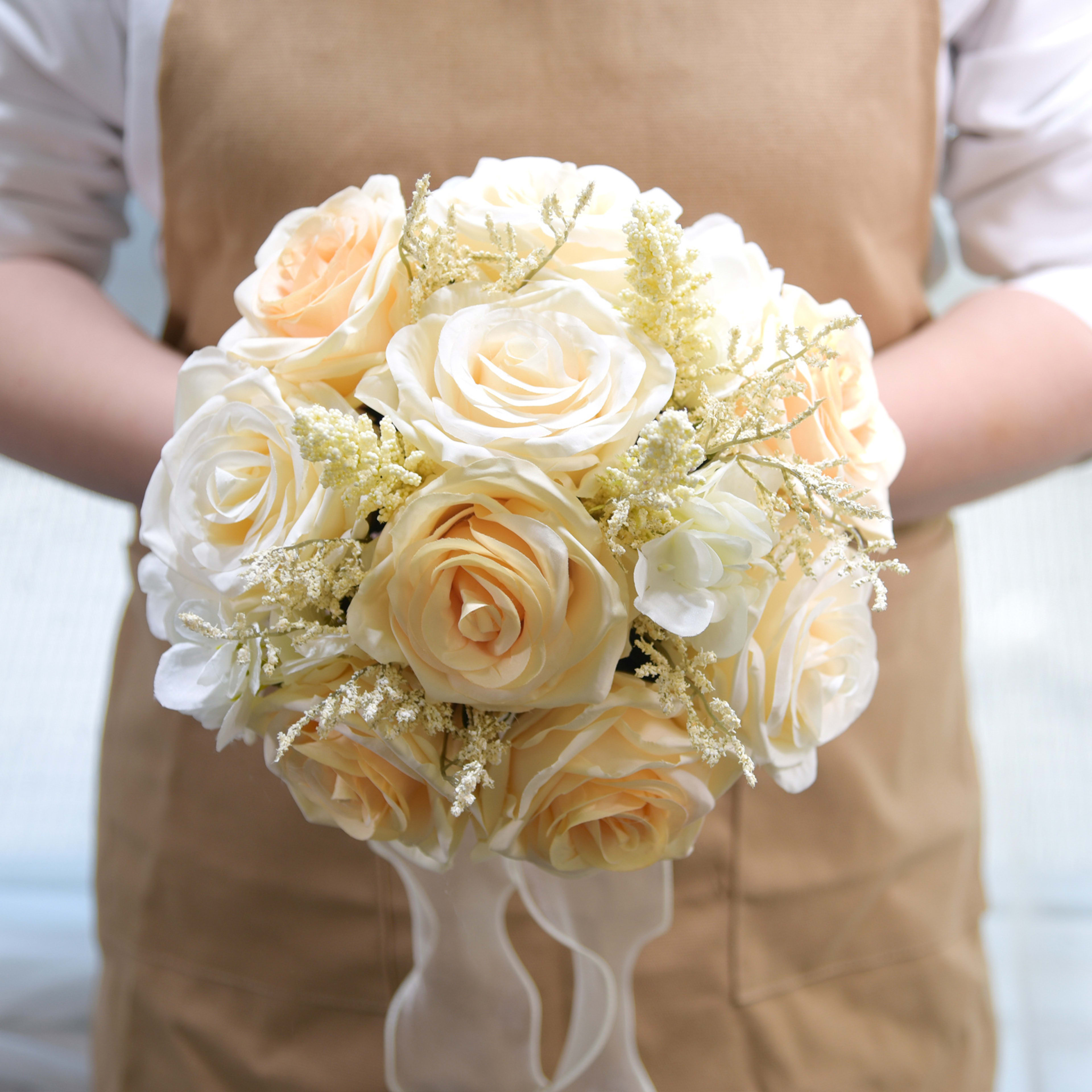 Simulation Outdoor Series Hand Bouquet Photography Props Bride Wedding Supplies 15