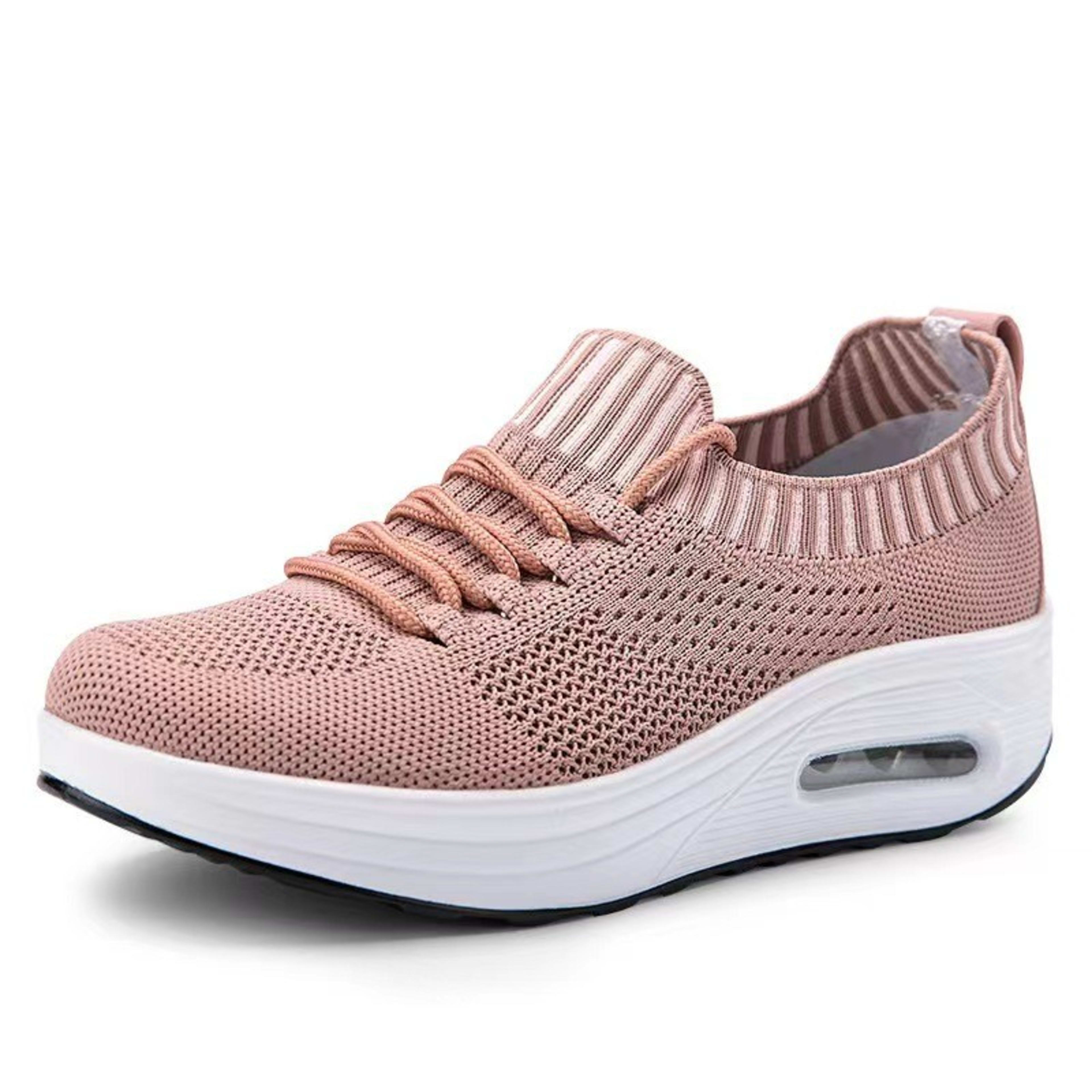 Mesh Low-top Air Cushion Thick Bottom Female Mesh Surface Breathable Shoes 4