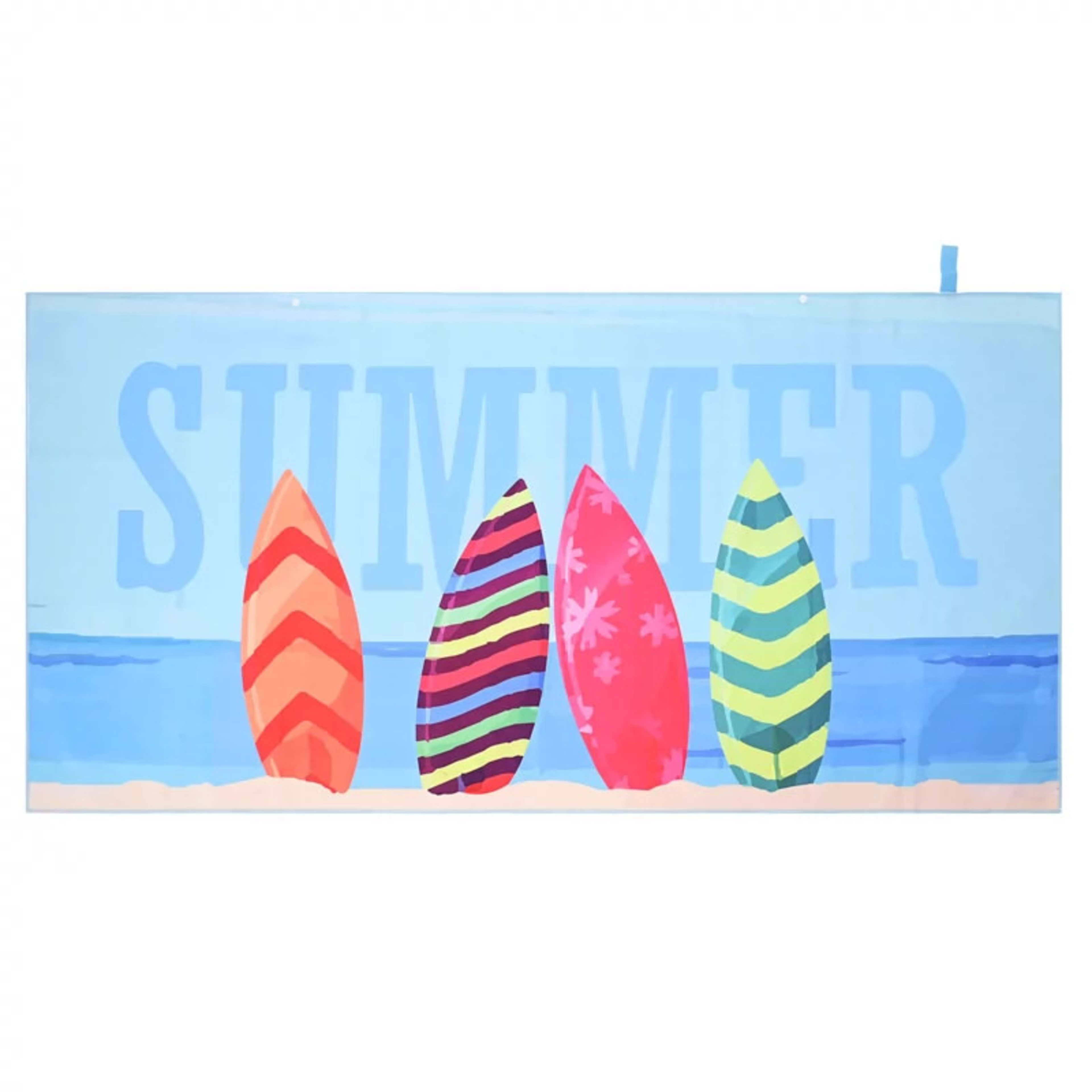 Cross-border Microfiber Double-Sided Coral Fleece Beach Towel