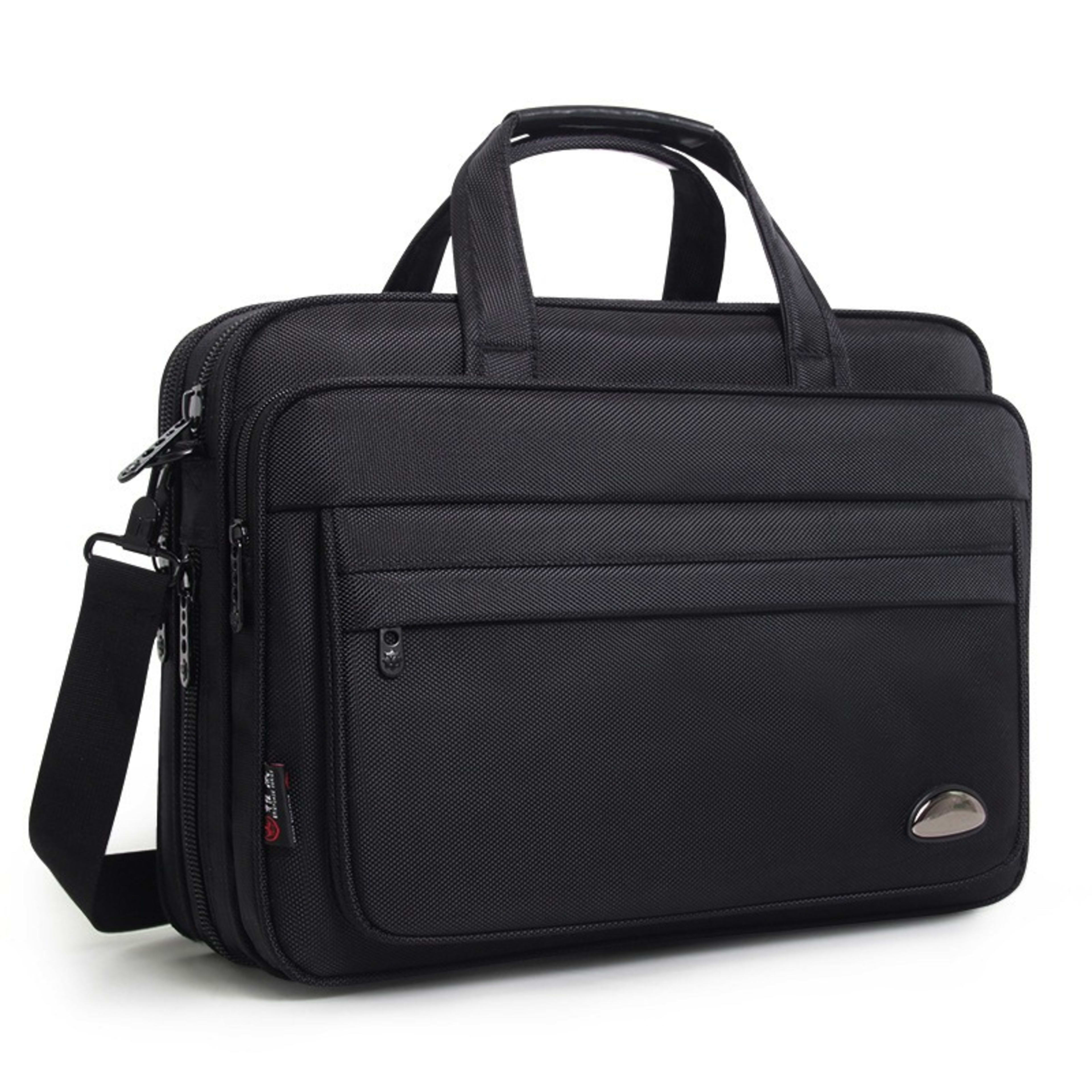 Men's Waterproof Oxford Large Capacity Briefcase 7