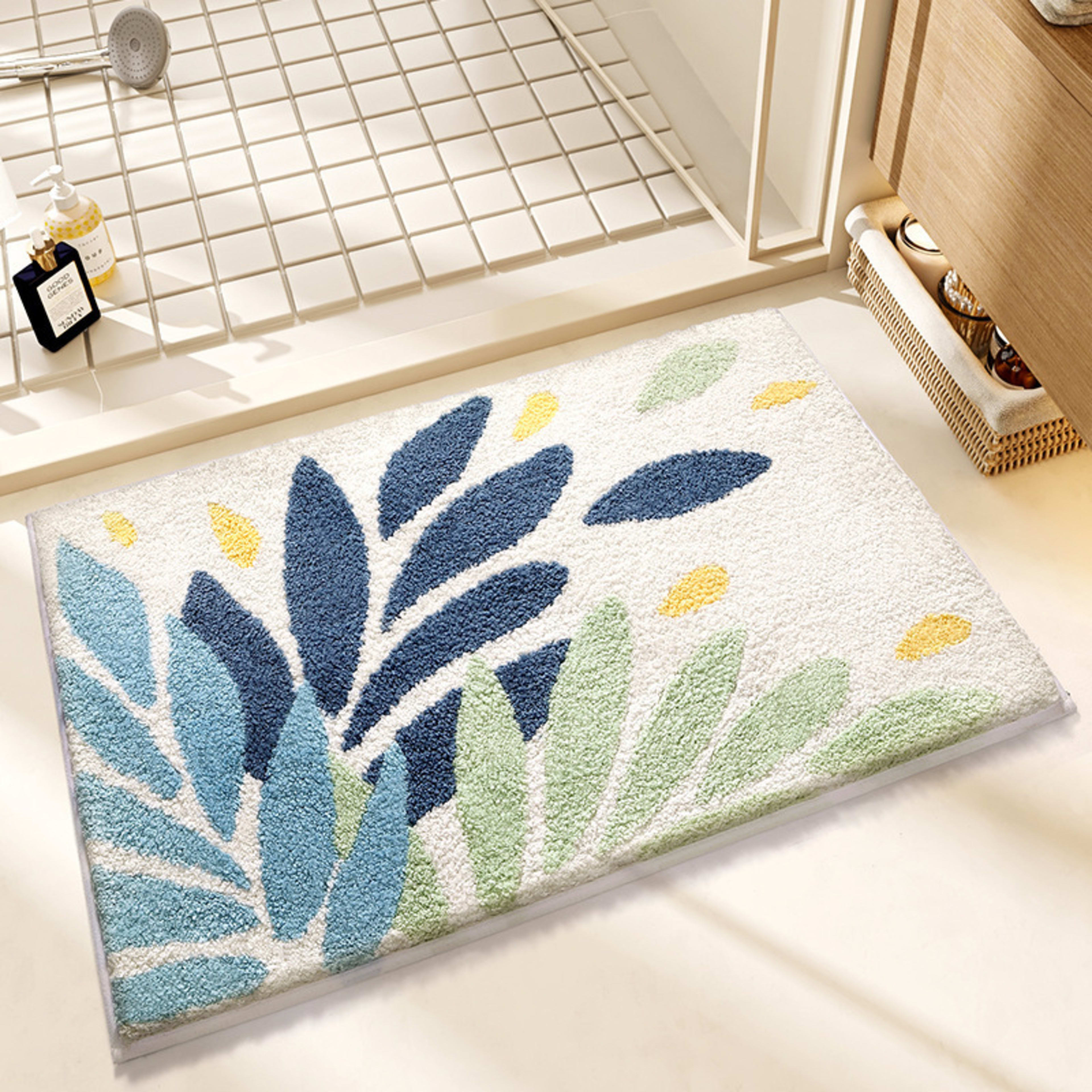 Wear-resistant Bedside Rug Doorway Water-absorbent Non-slip Doormat 7