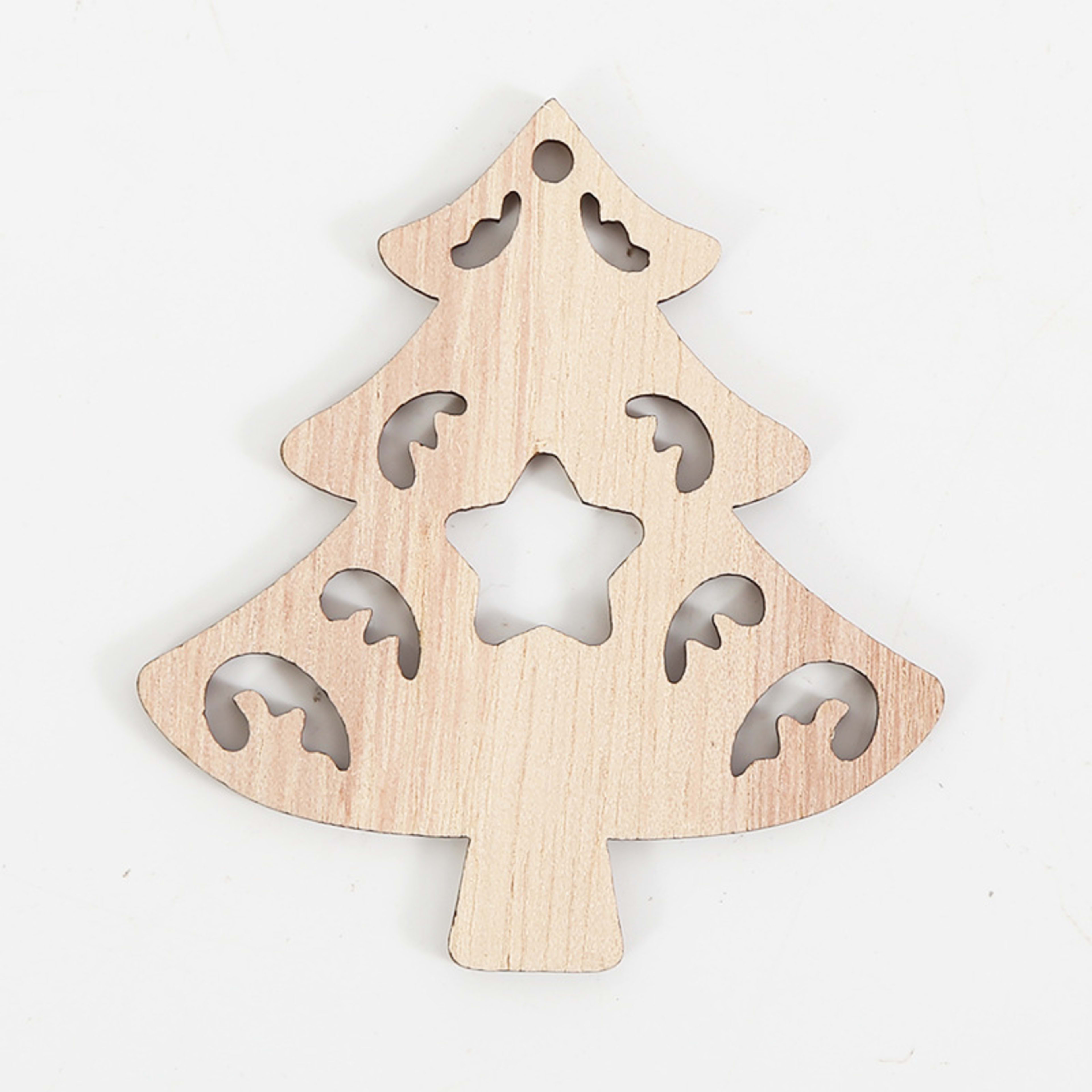 Christmas Party Decorative Creative Hollow Pumpkin Pendant Wooden Craftwork 11