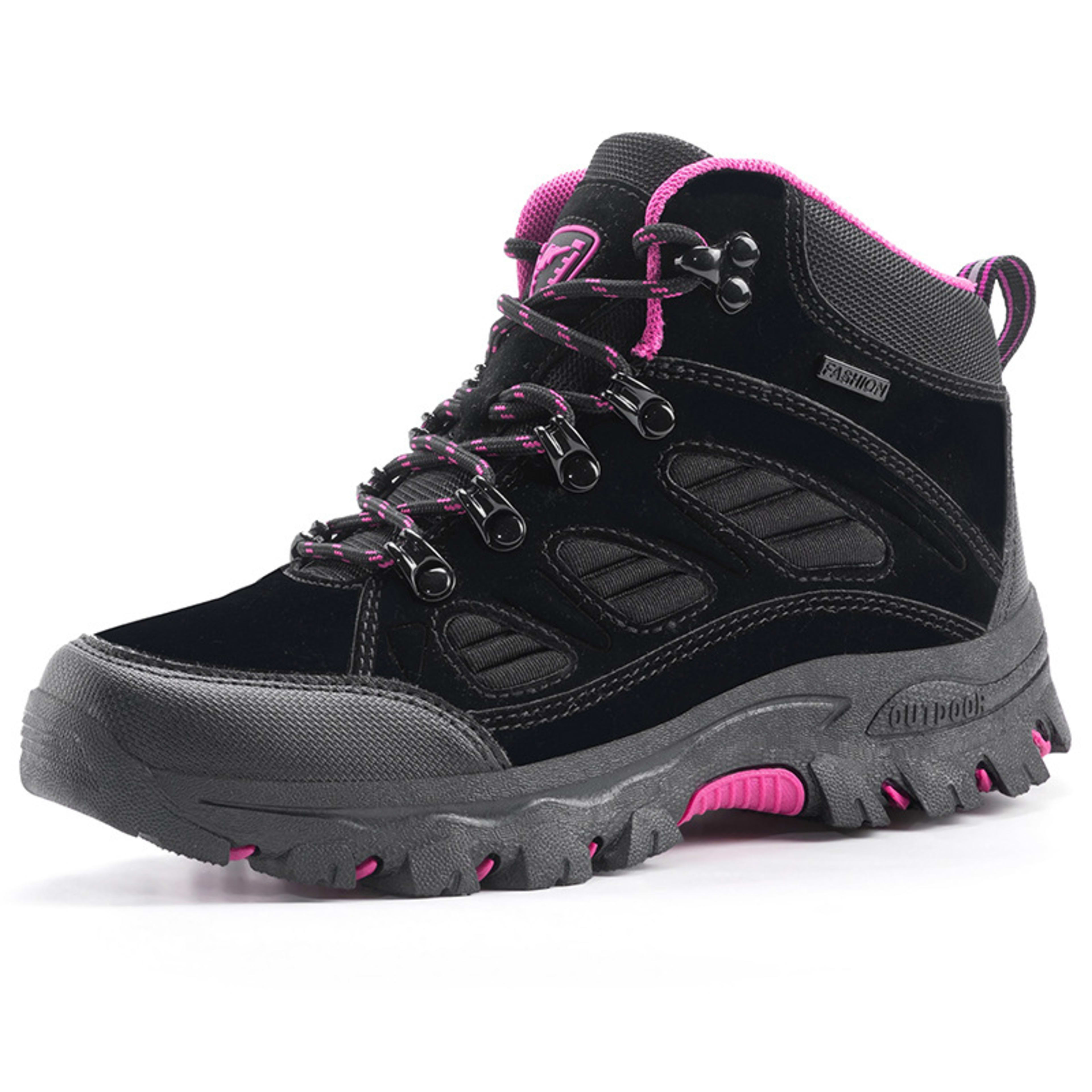 Couple's High-top Breathable Waterproof Non-slip Camping Leisure Mountaineering Shoes 2