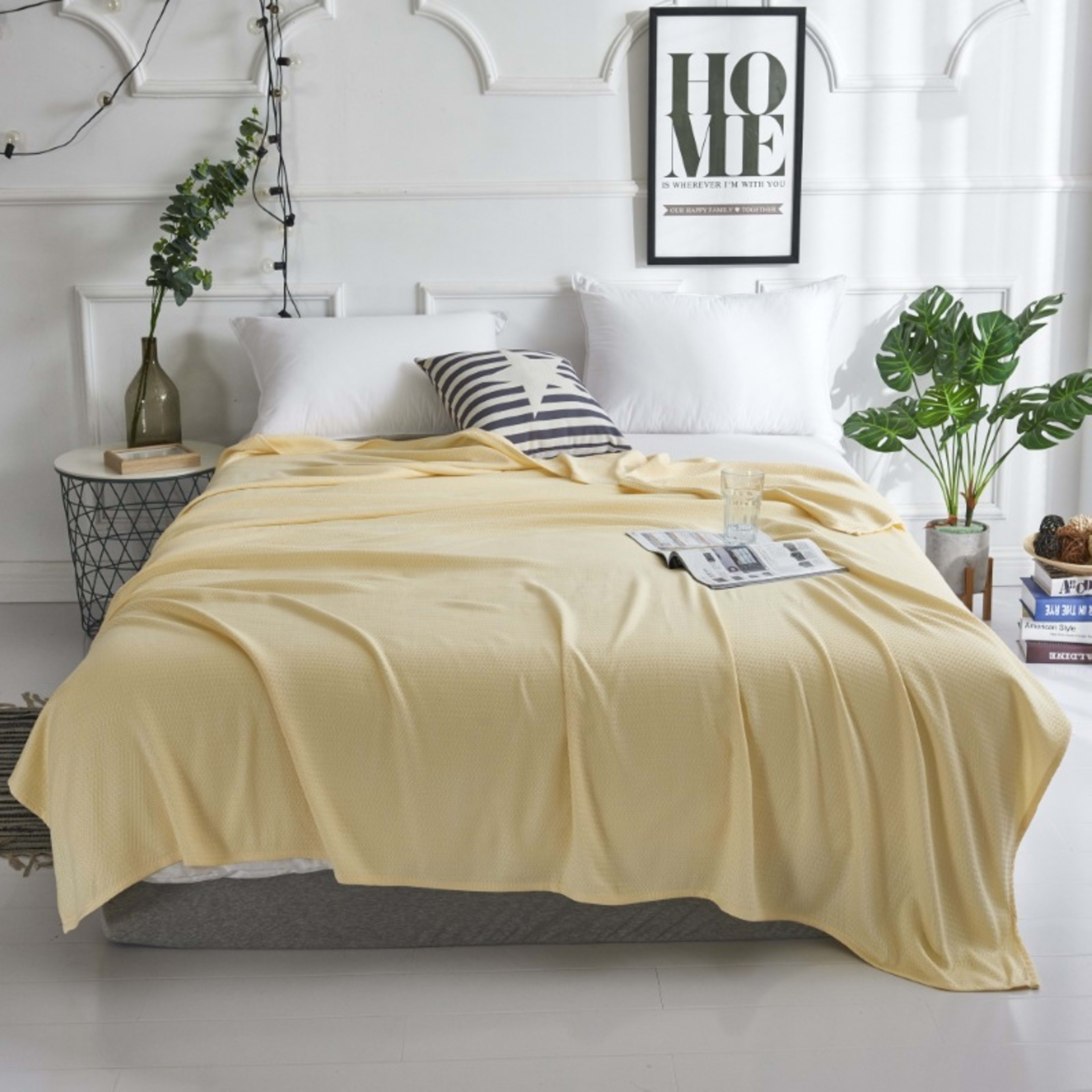 Summer Blanket Ice Silk Towel Quilt Sofa Throw Nap And Air-conditioning Blanket 13