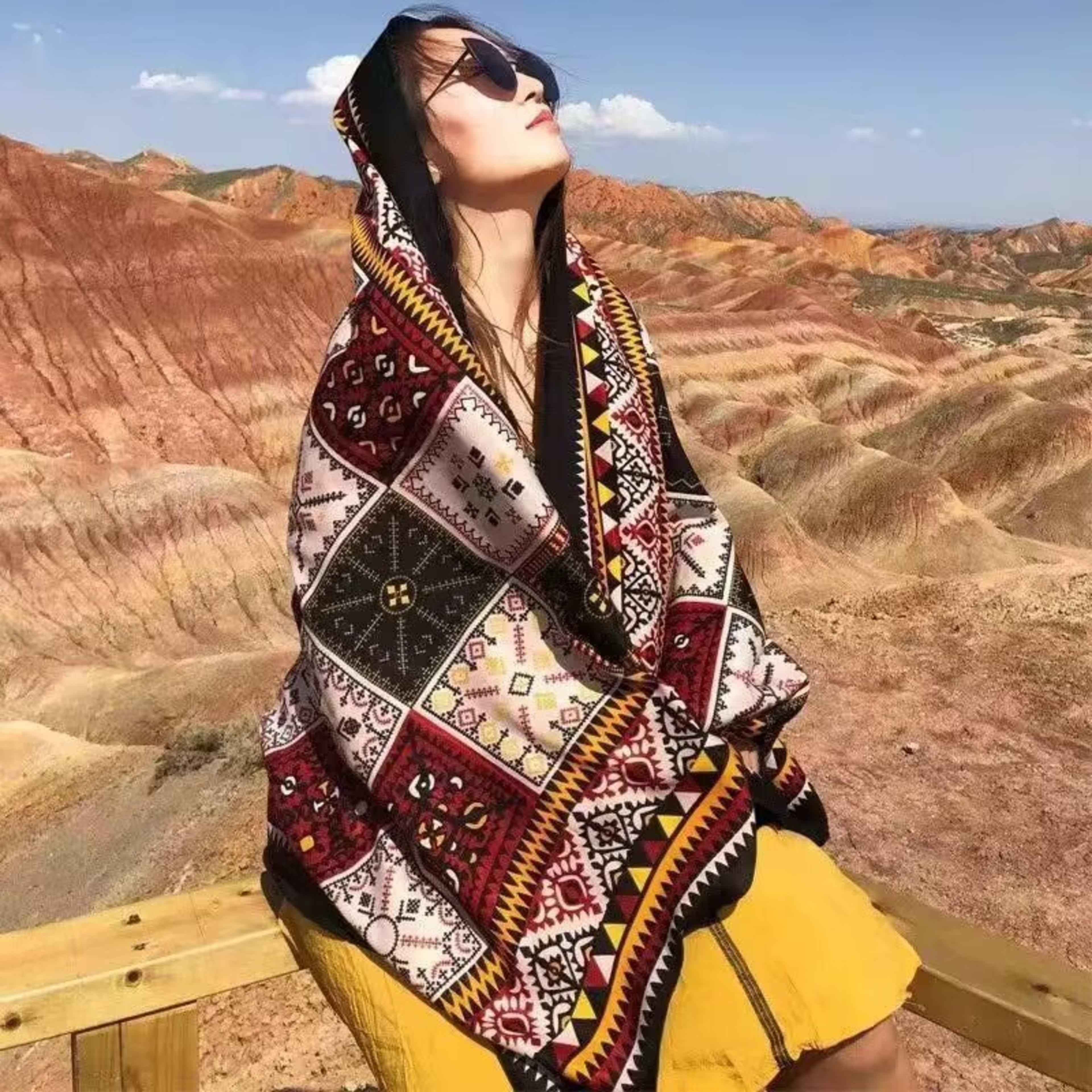 Ethnic-style Dual-use Beach Towel New Arrival 52