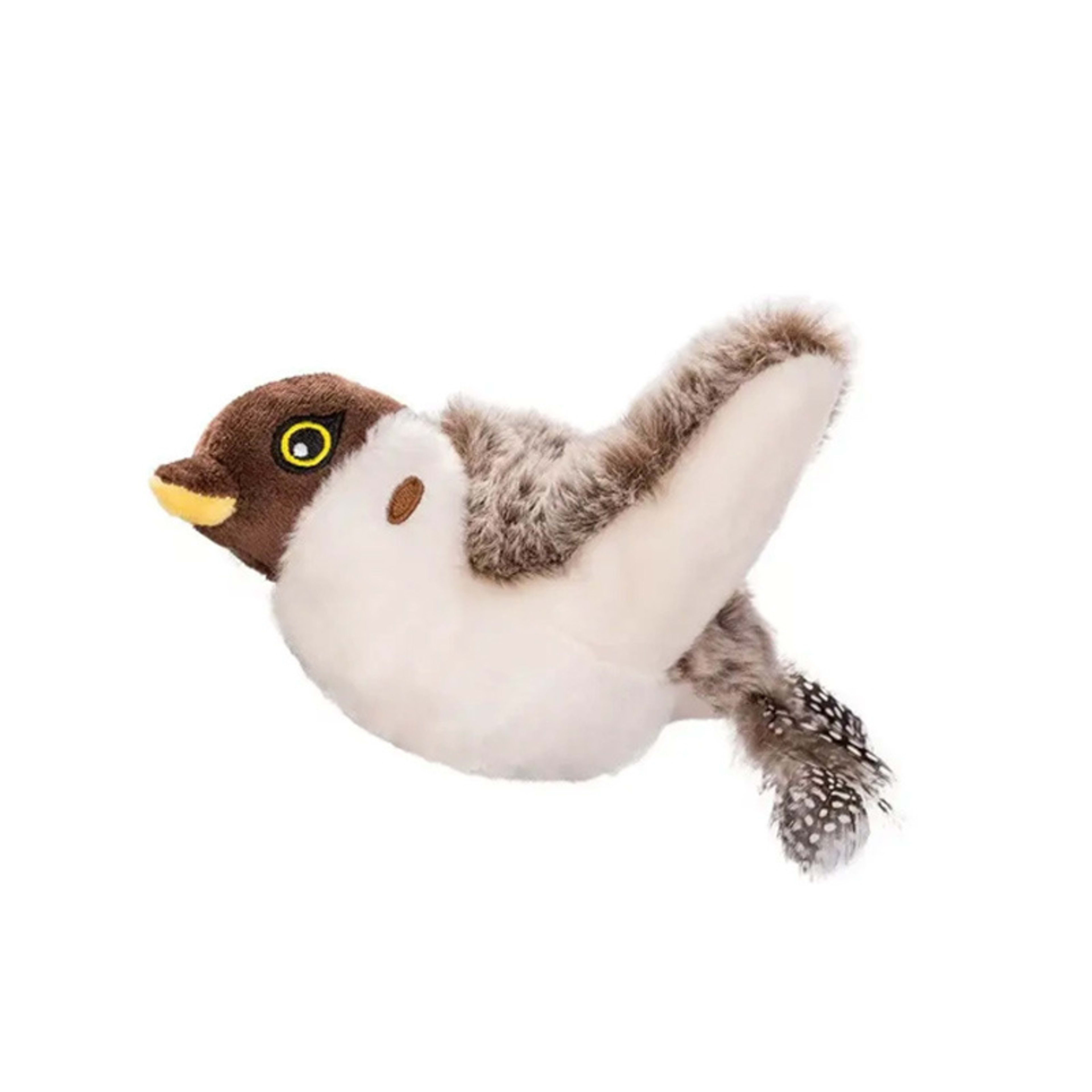 Cross-border Hot Cat Shaking Bird Simulation Bird Cat Toy Self-Hi Relieving Stuffy Electric Sound Sparrow Automatic Funn 12
