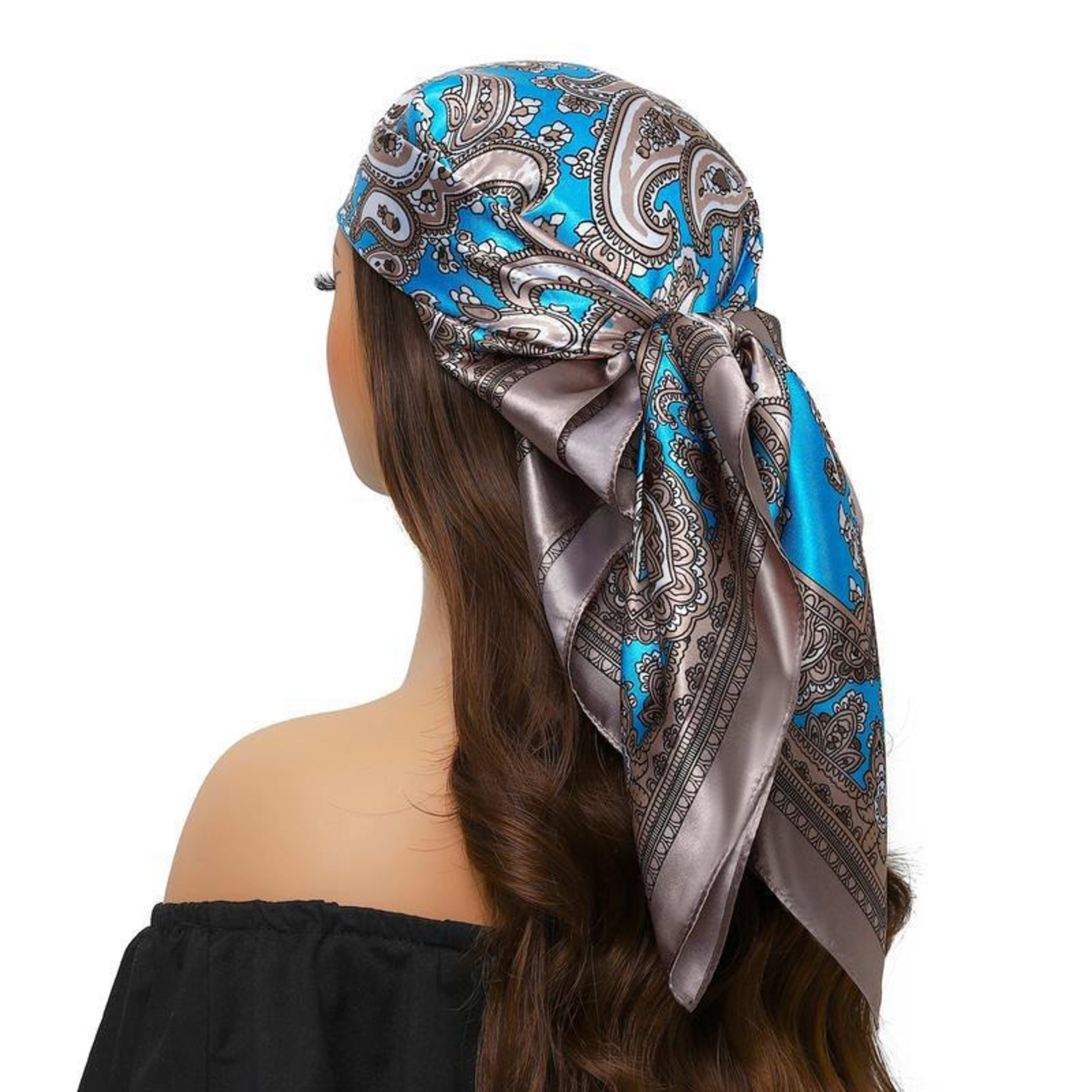 Women's Creative Printed All-Match Shawl Headscarf 53
