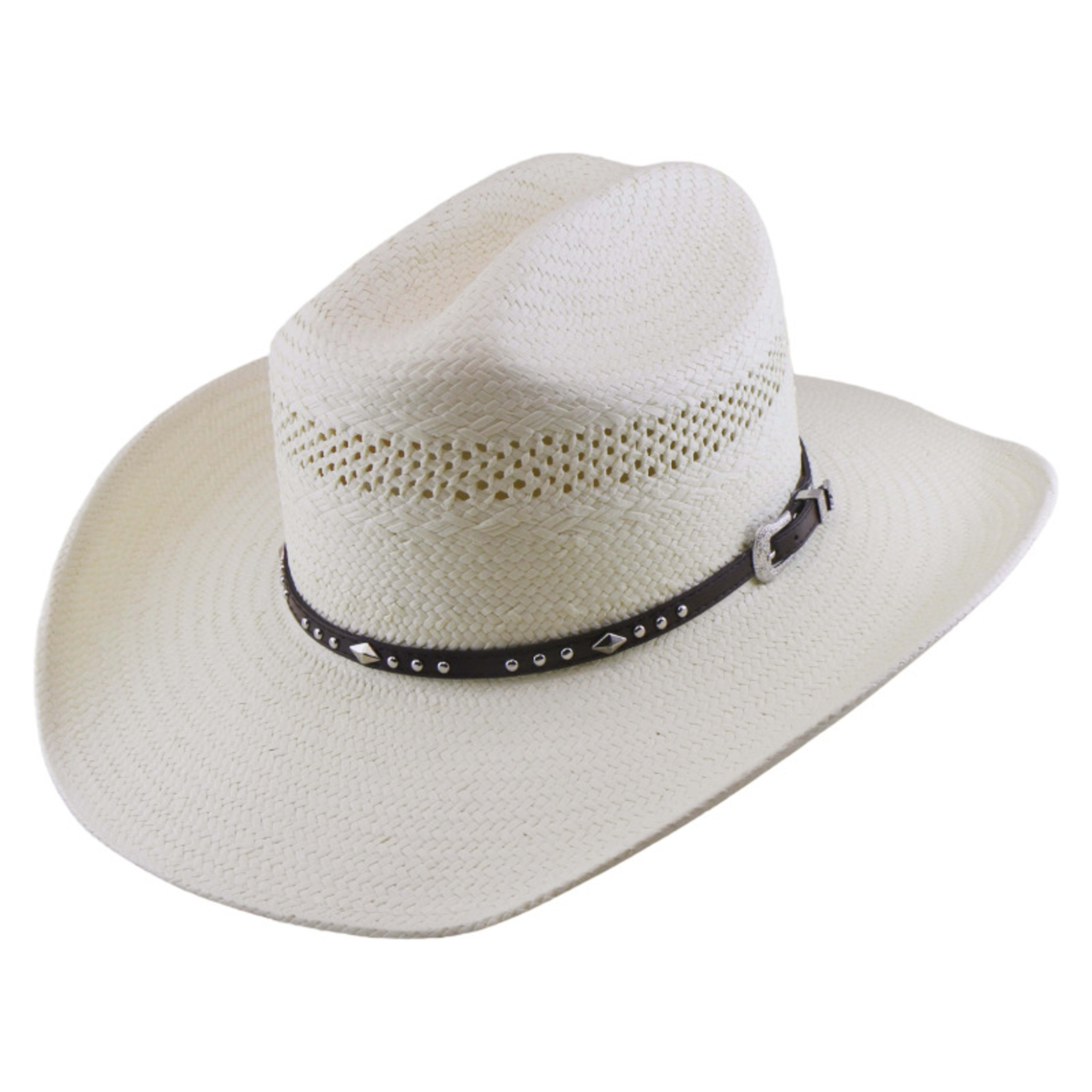Knights Cap Cowboy Hat Five-point Straw-brimmed Cowboy Hat 1