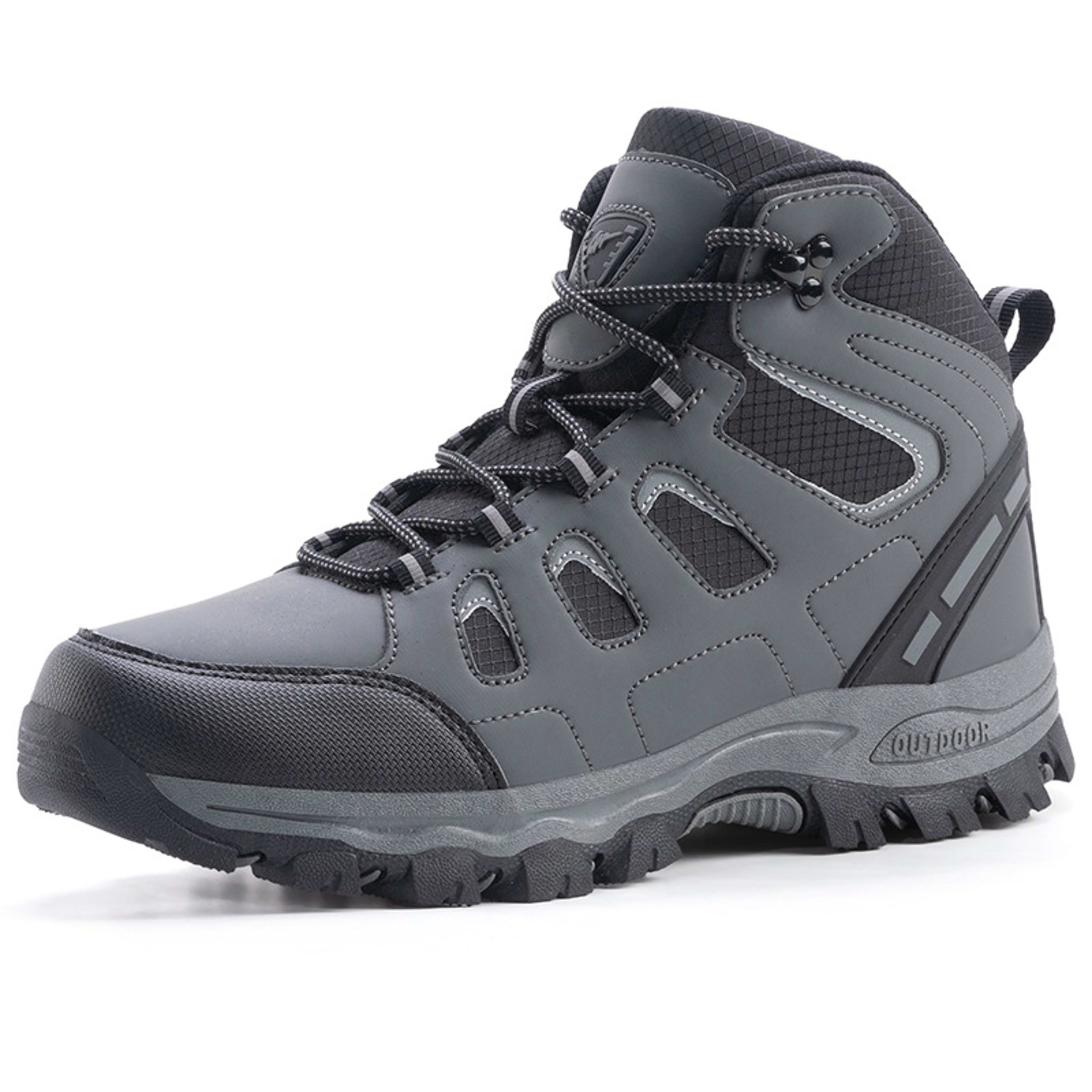 Couple's High-top Breathable Waterproof Non-slip Camping Leisure Mountaineering Shoes 13