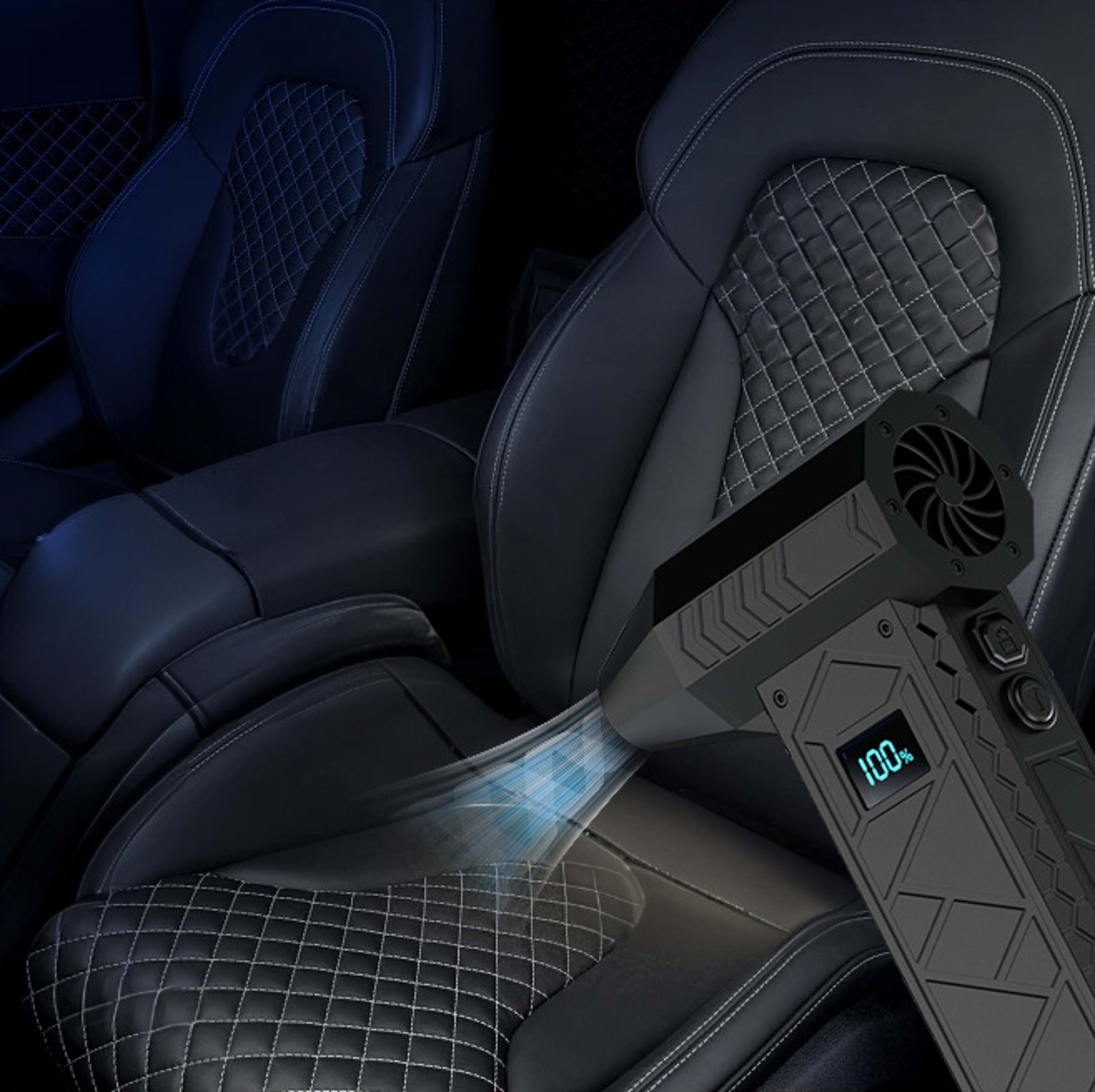 Digital Display Violent Turbo High-speed Booster Fan 3