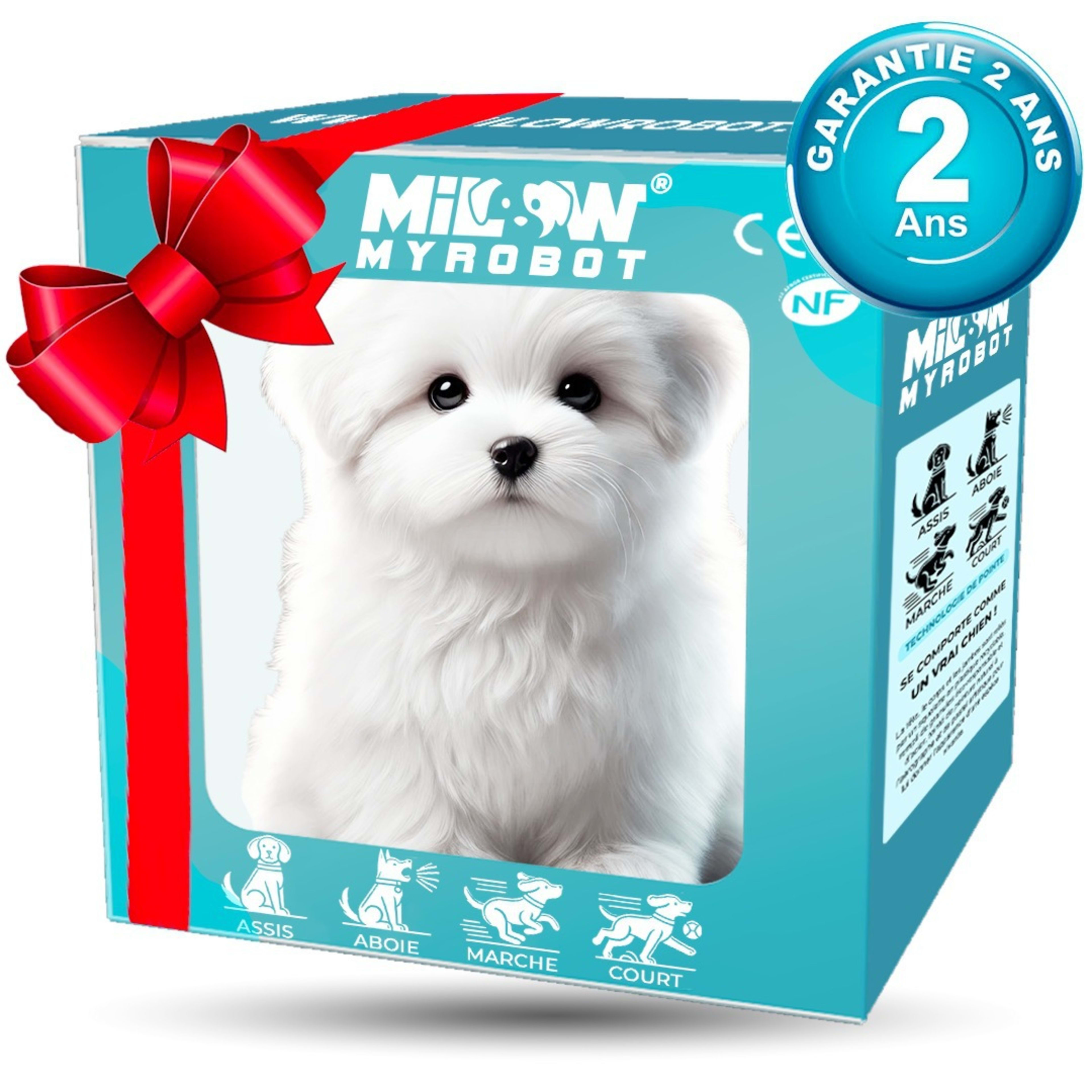 Robot Puppy Short Plush Doll 2