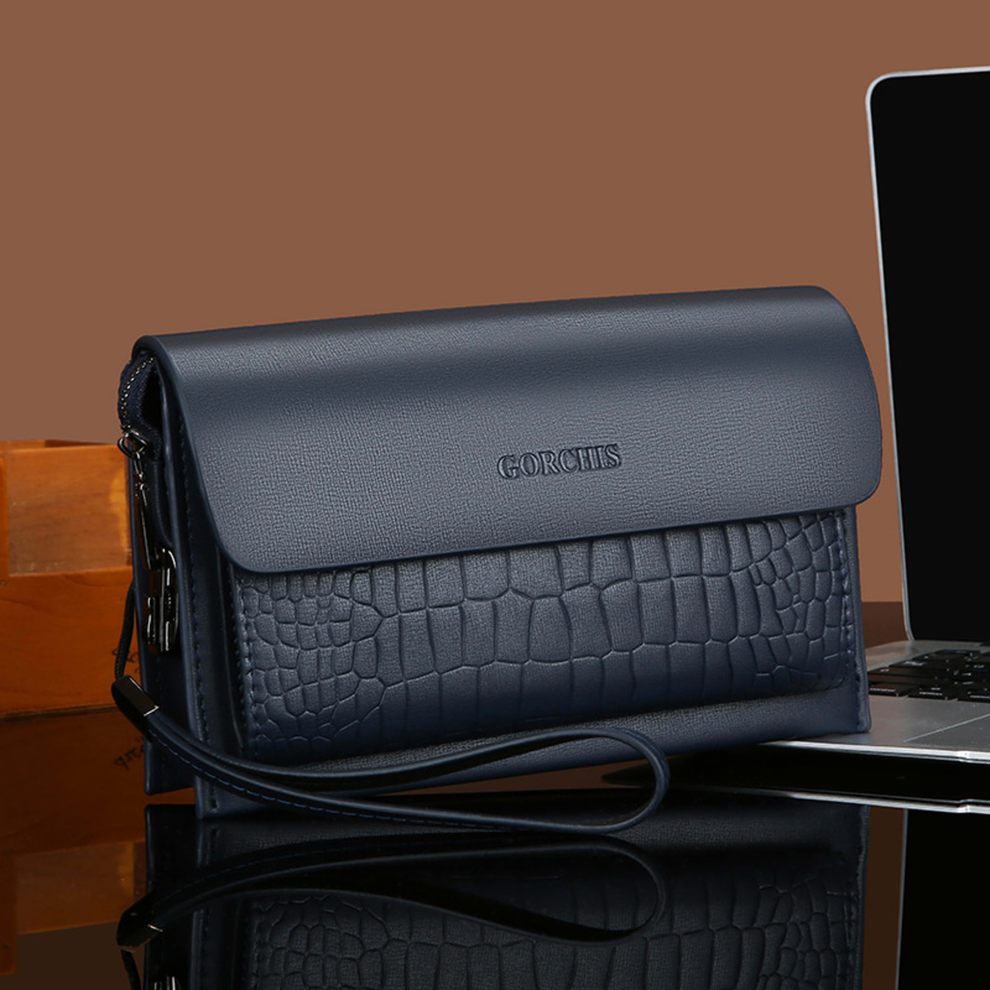 New Men's Multiple Card Slots Casual Clutch 5