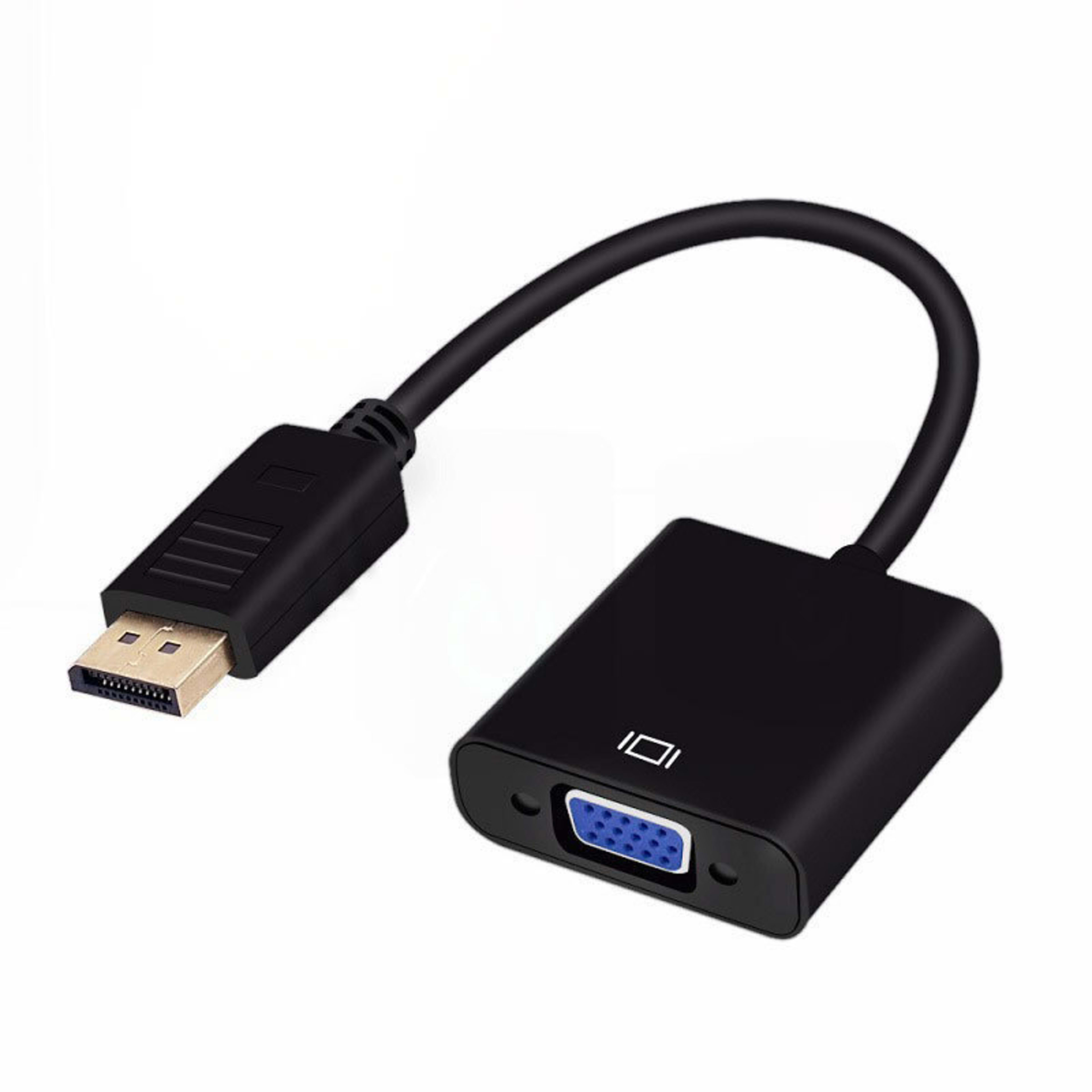 DP To VGA Graphics Card Adapter Cable 2