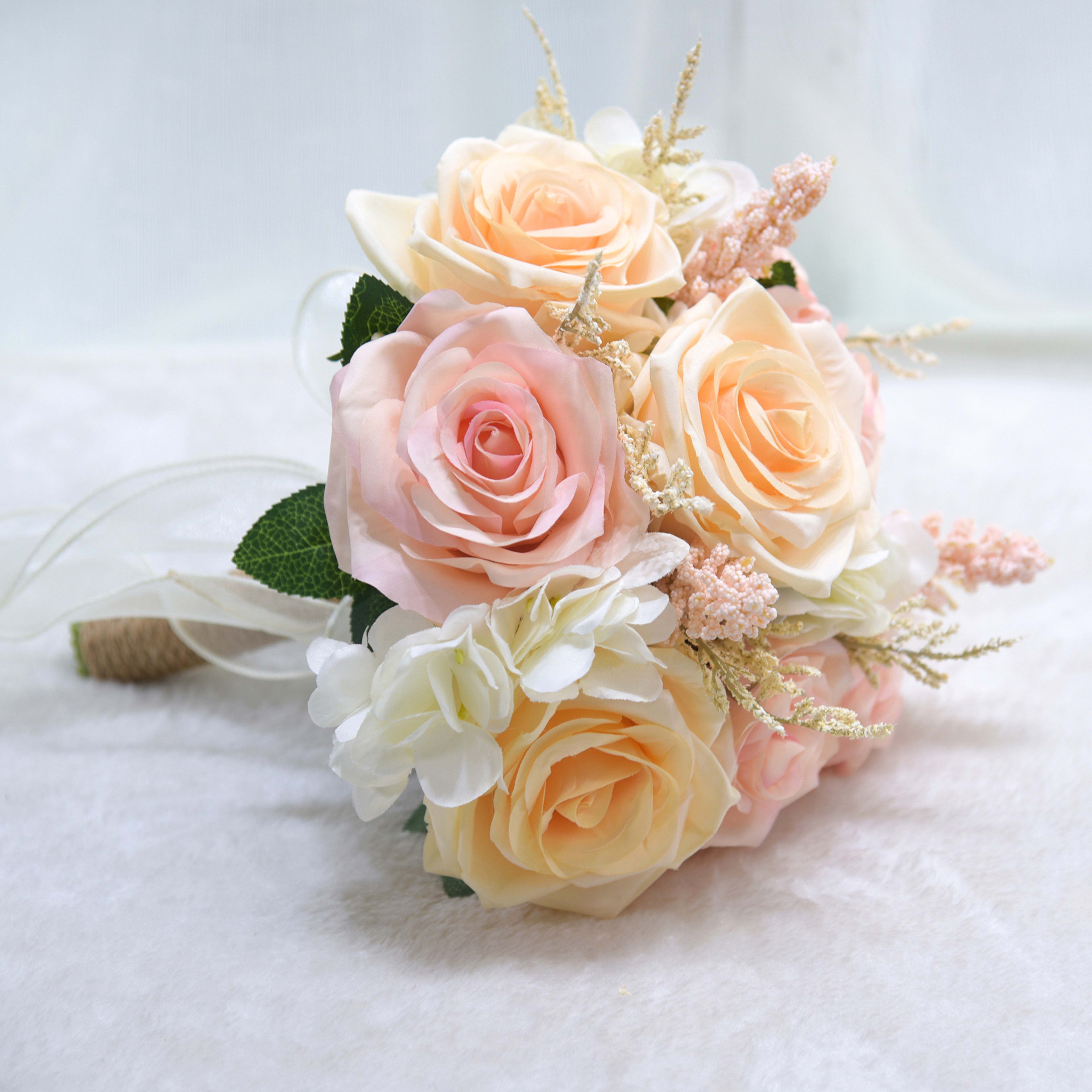 Simulation Outdoor Series Hand Bouquet Photography Props Bride Wedding Supplies 17