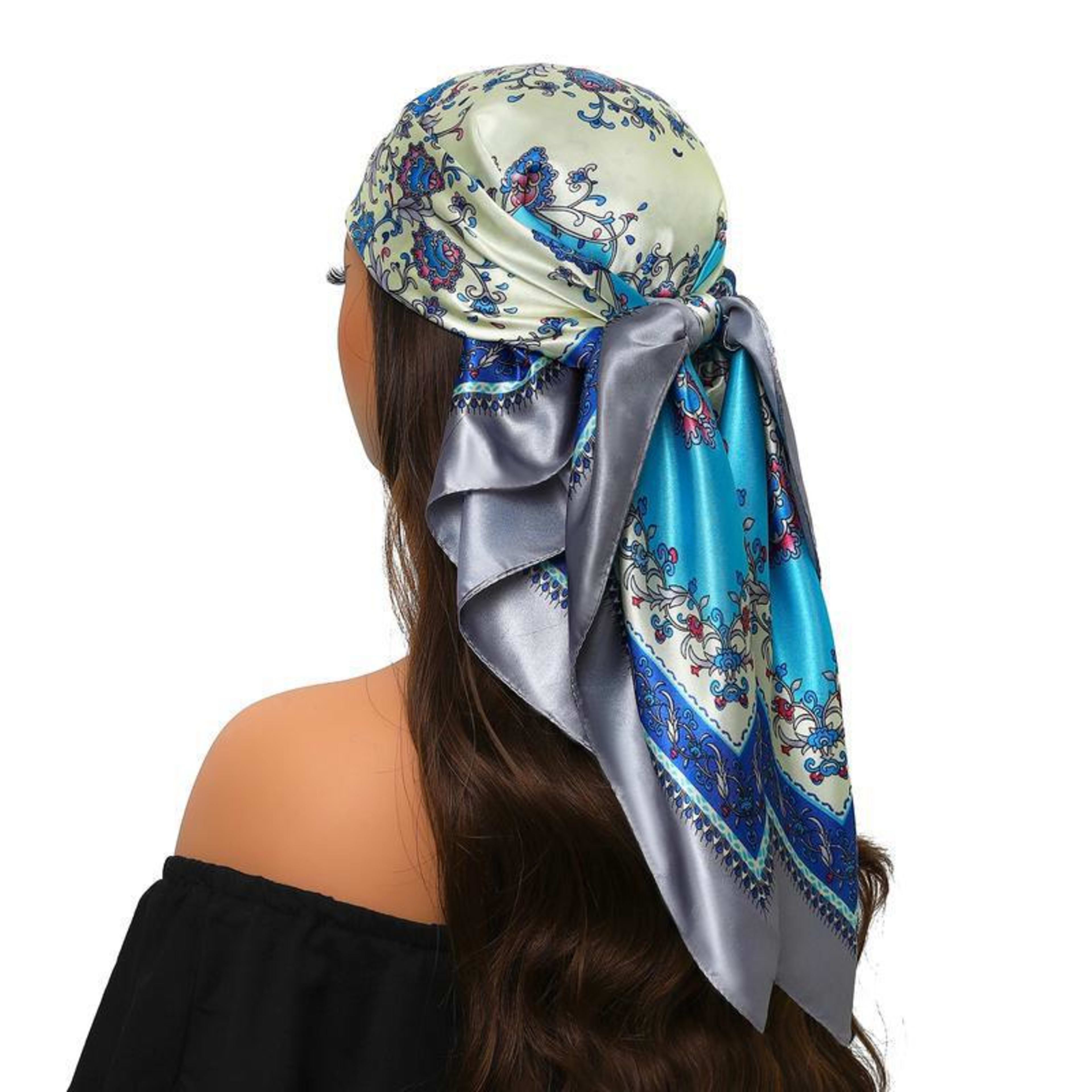 Women's Creative Printed All-Match Shawl Headscarf 13
