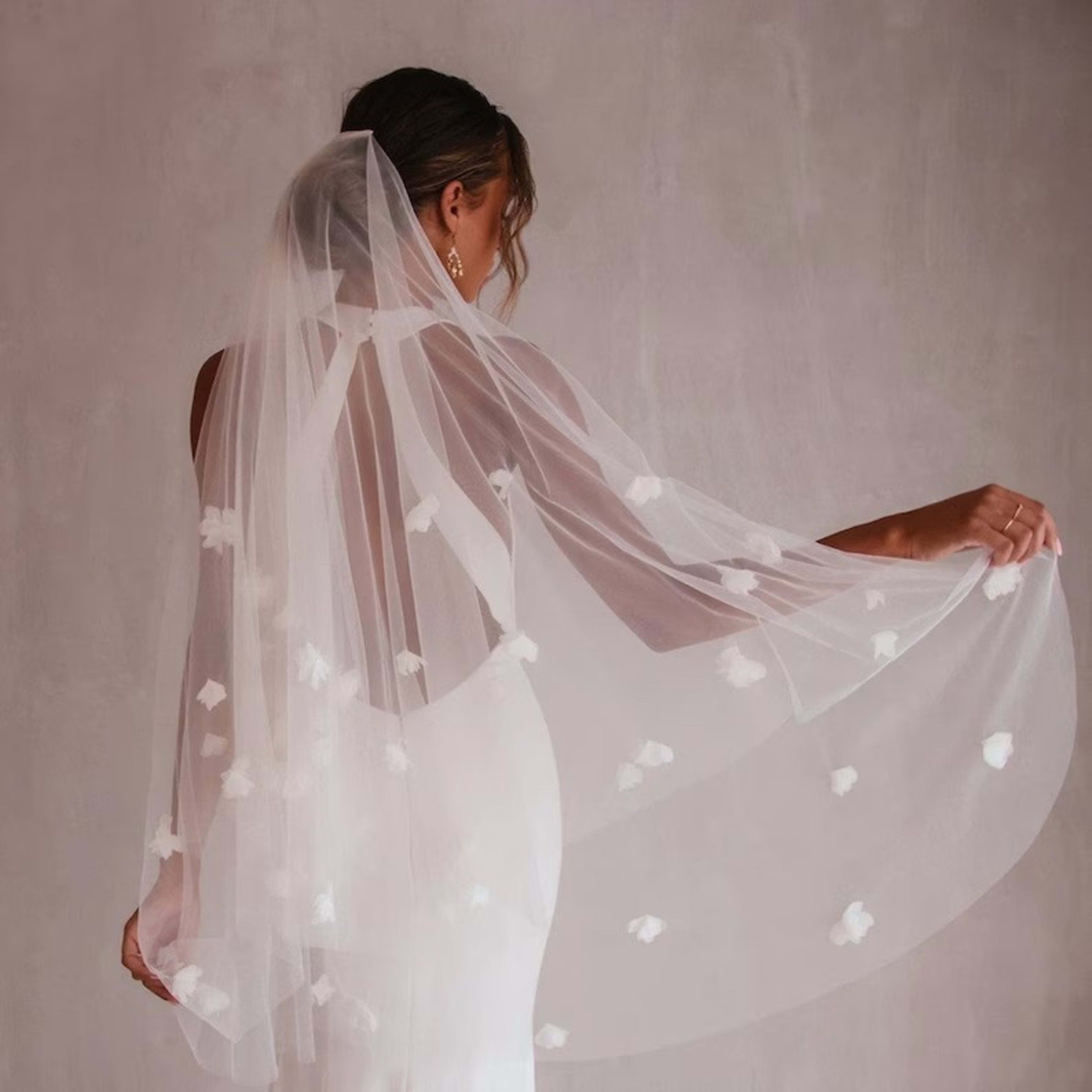 European And American Bride Wedding Veil 2
