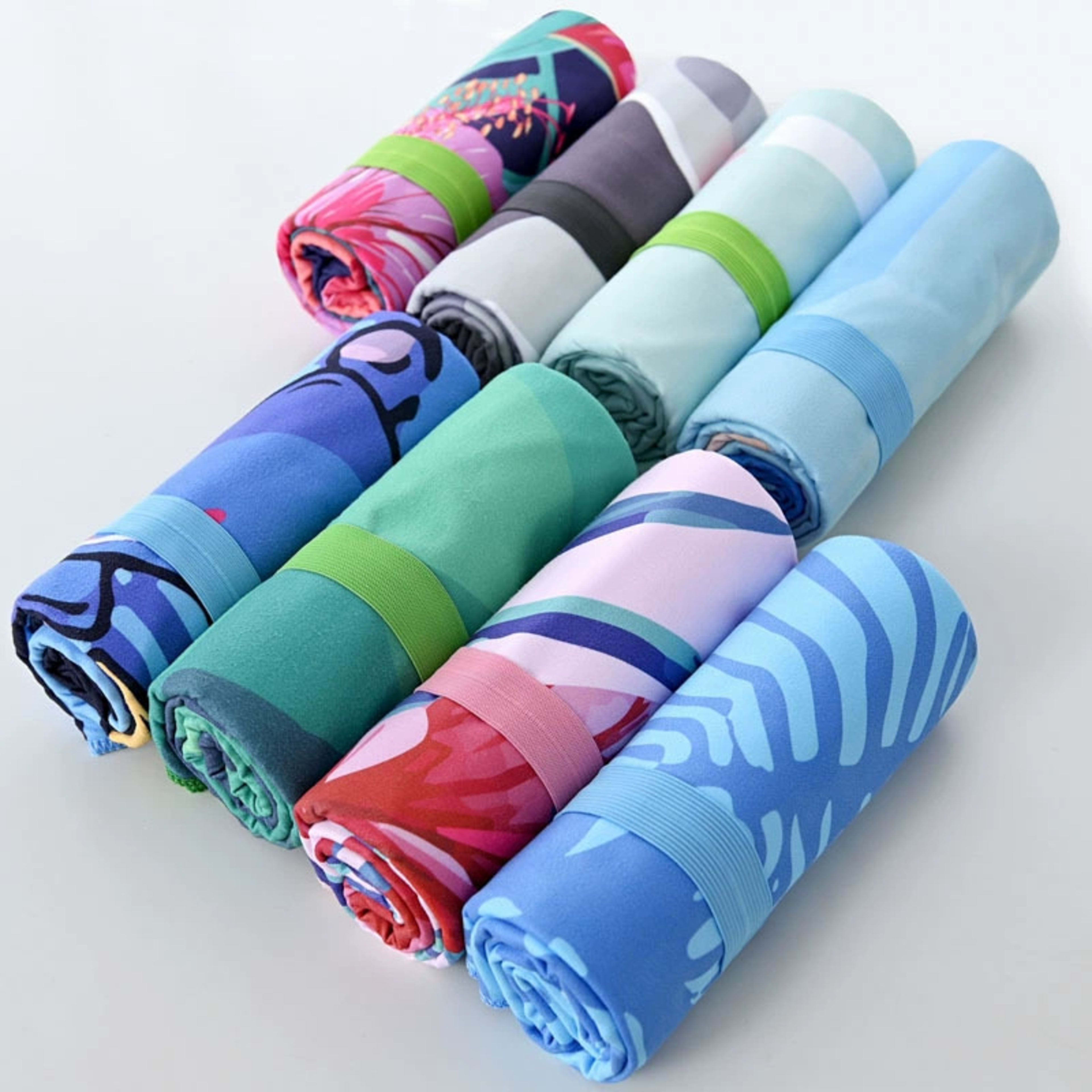 Cross-border Microfiber Double-Sided Coral Fleece Beach Towel 9
