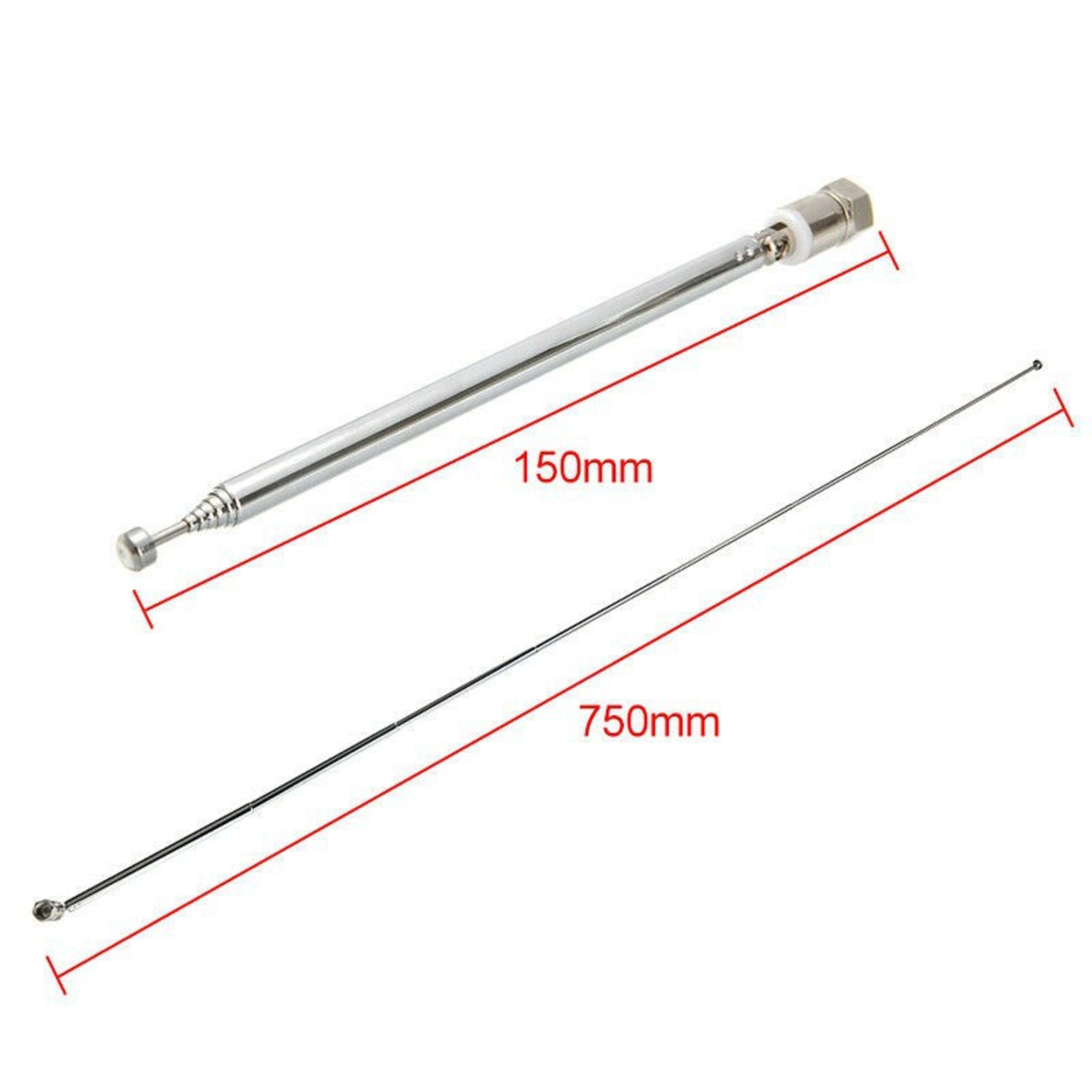 5-piece Antenna Set F Head Quick Plug 2