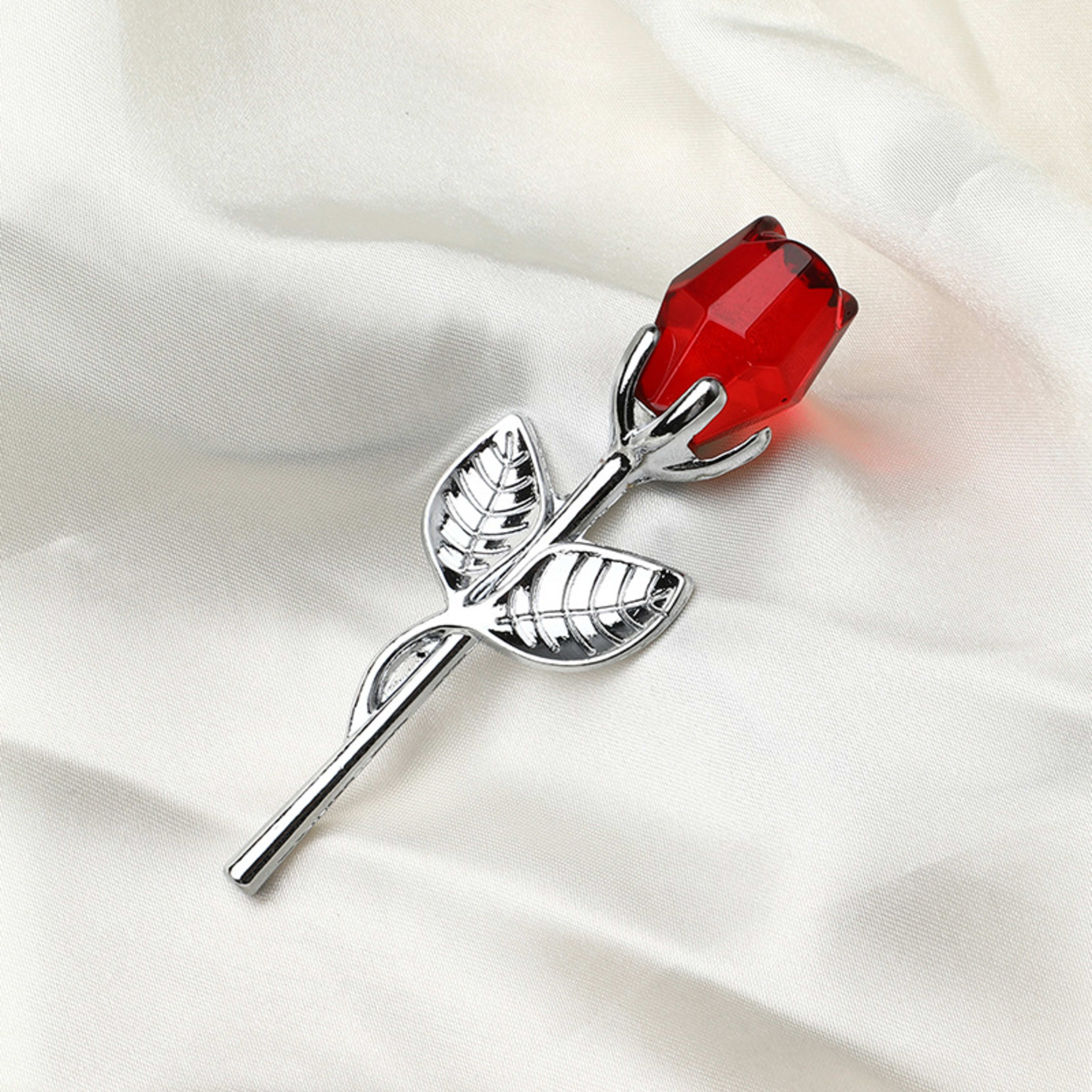 Crystal Metal Rose Valentine's Day Small Gift Wedding 24