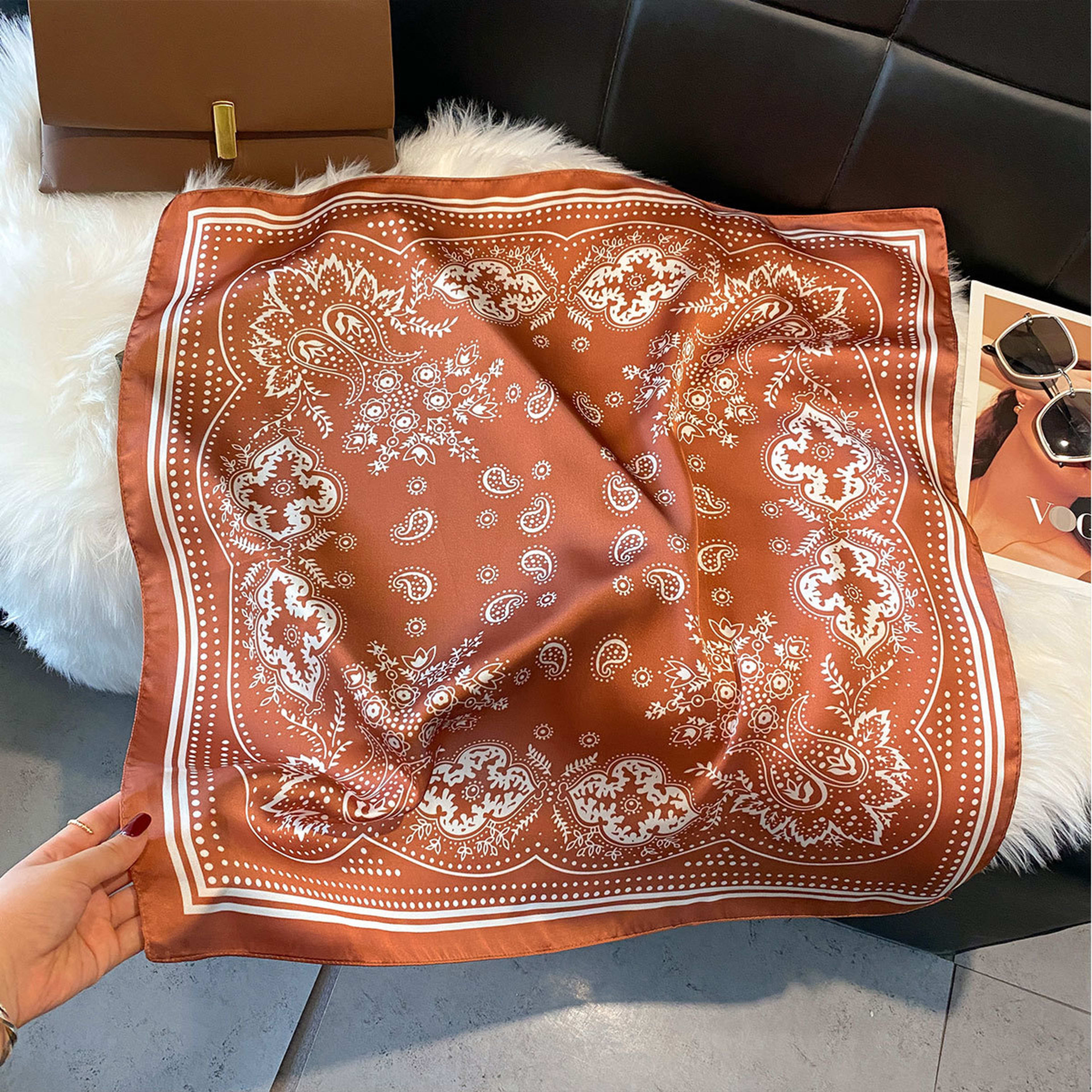 New Silk Scarf 70cm Silk Luxe Yet Affordable 3