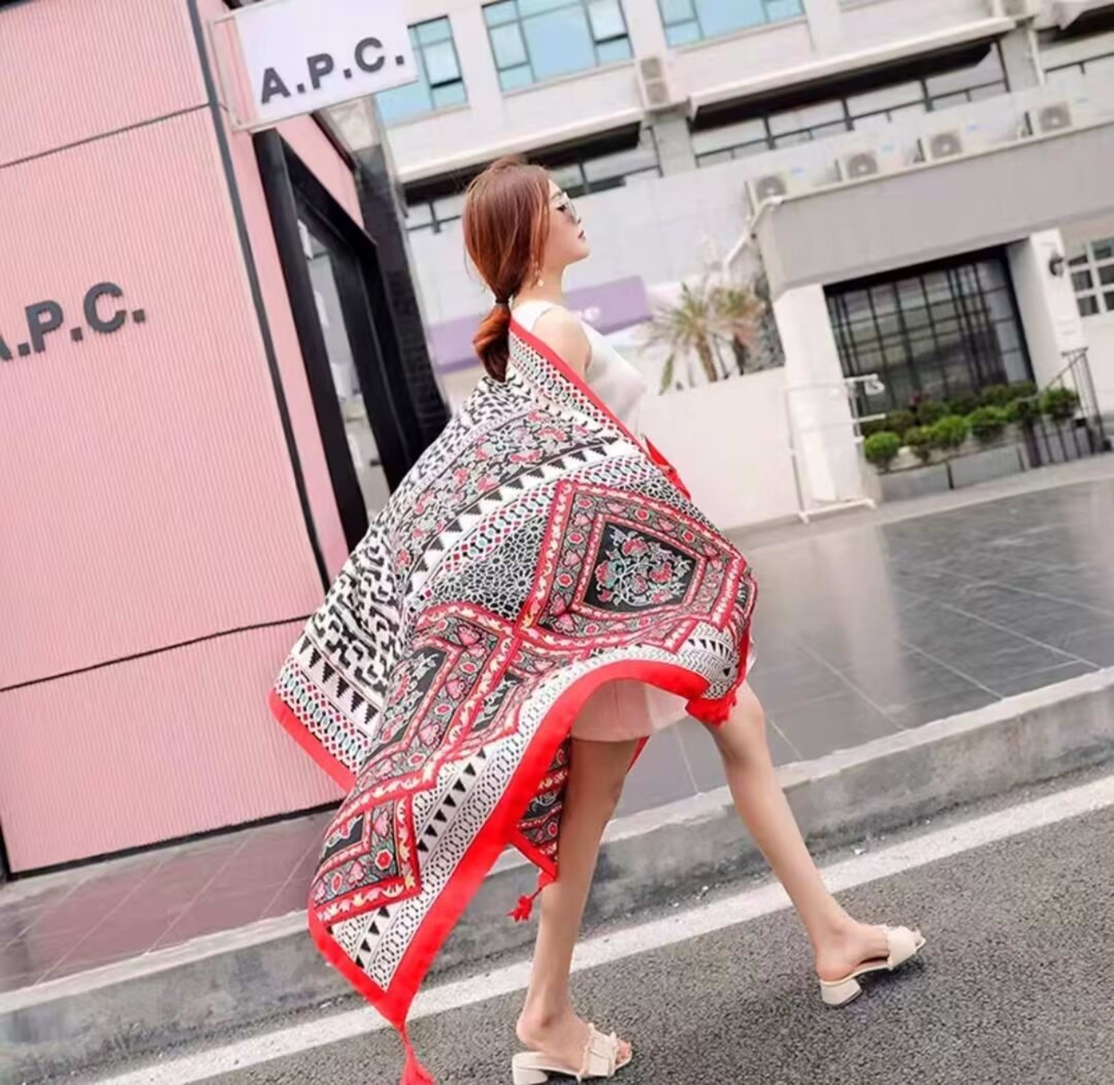 Ethnic-style Dual-use Beach Towel New Arrival 42