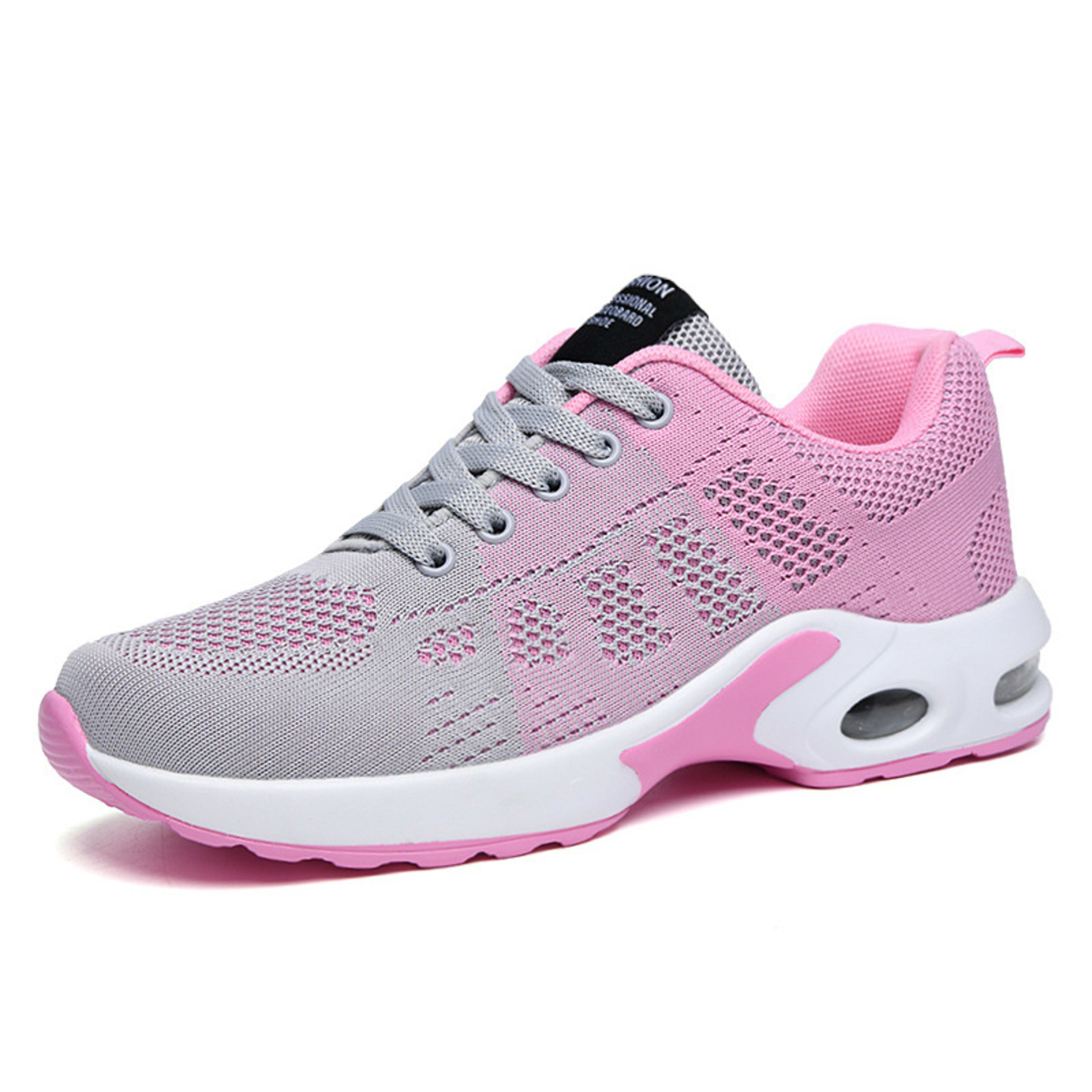 Dense Mesh Flyknit All-matching Comfortable Casual Women Sneaker 4