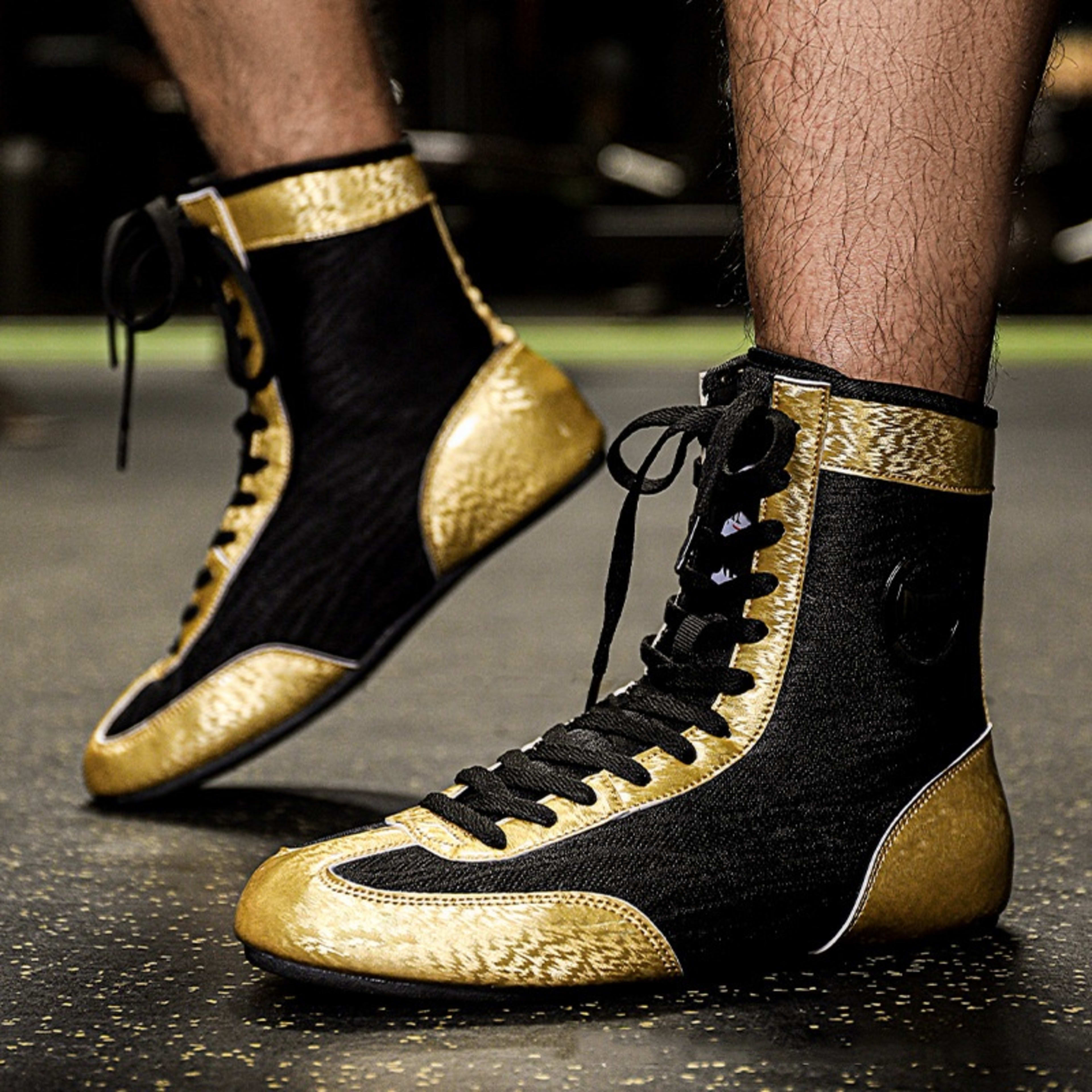 Professional Boxing Shoe Male Professional Wrestling Shoes Indoor Training 4