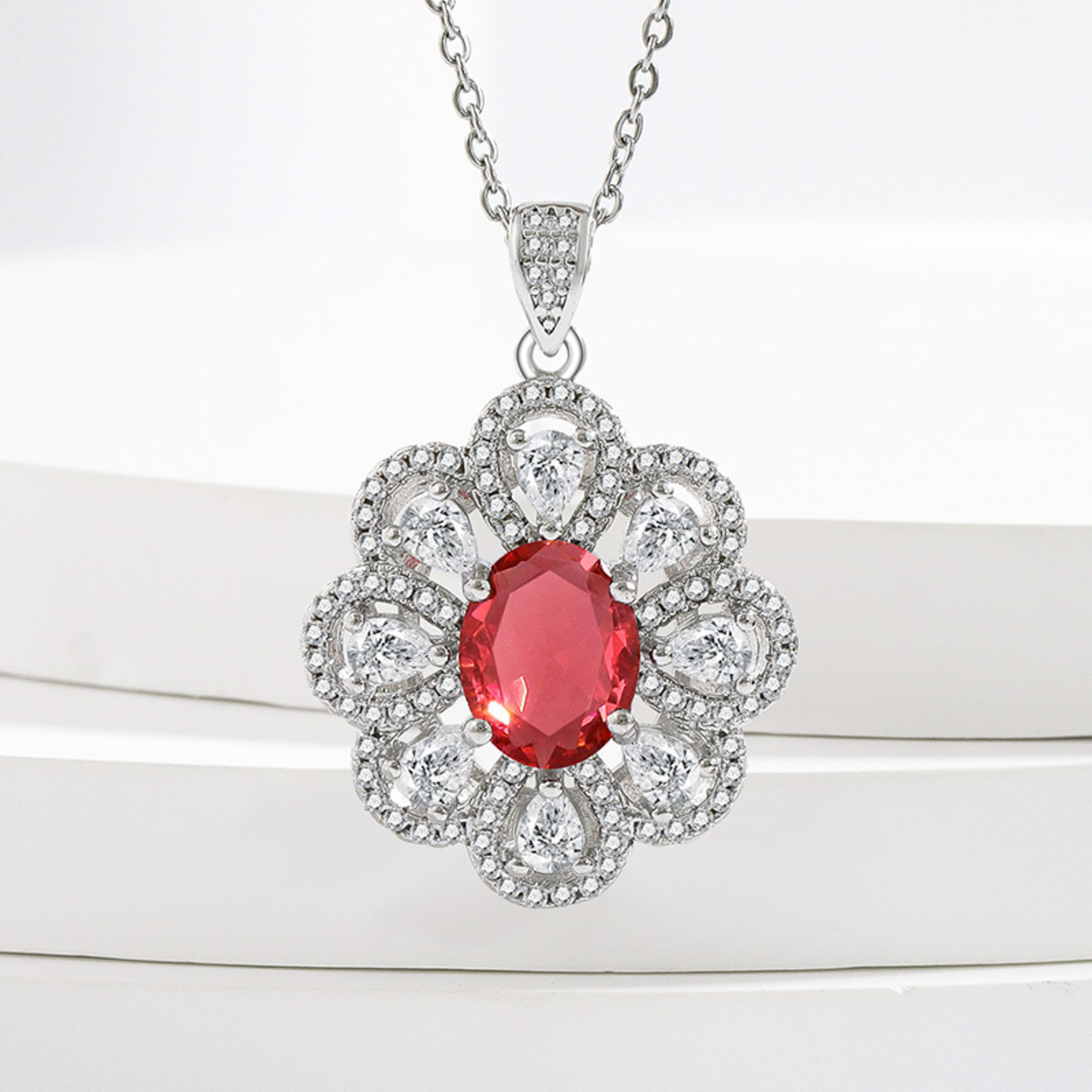 Bride Jewelry Earrings Necklace Jewelry Suit 7