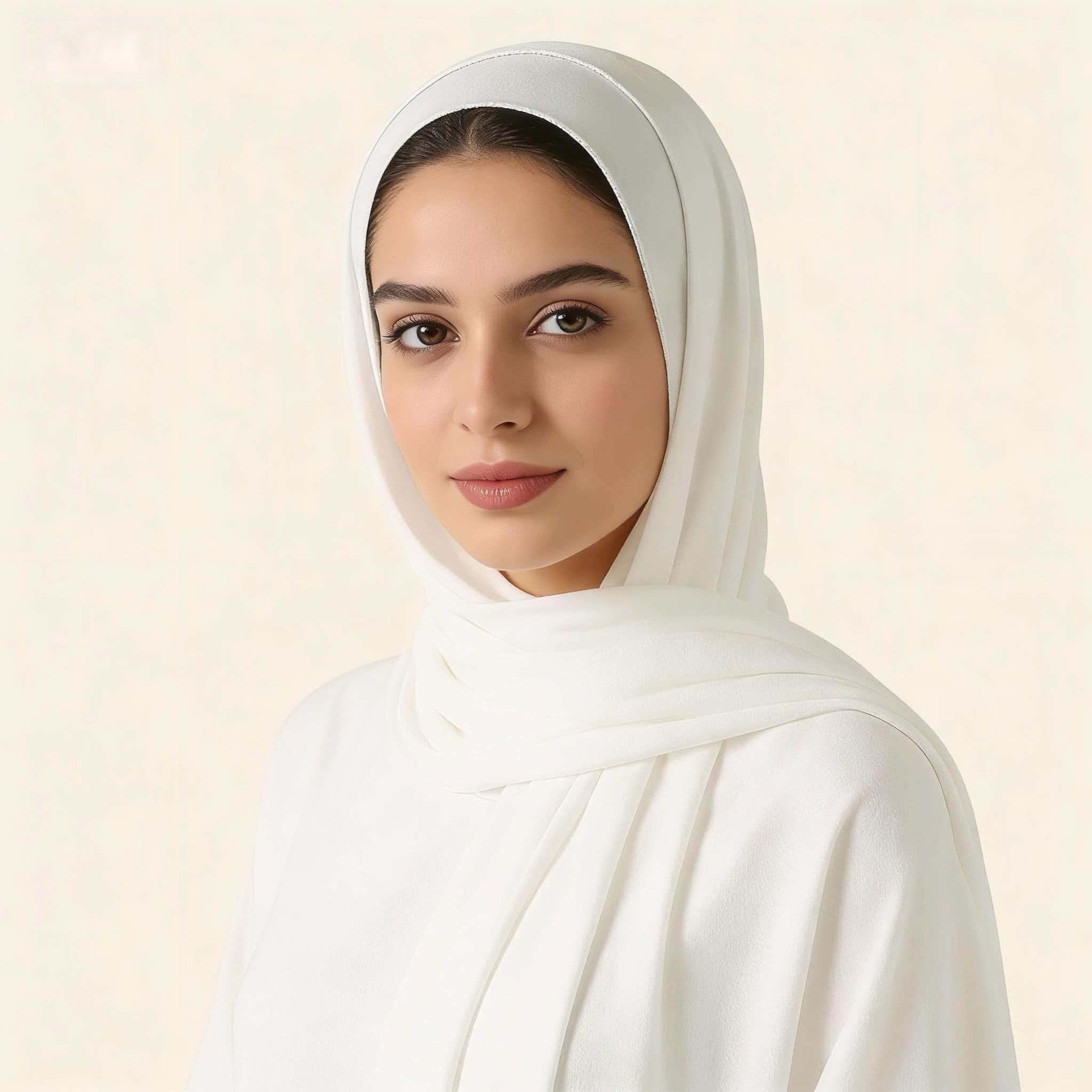 Mercerized Cotton Trendy Versatile Scarf Solid-color Long Scarf 28