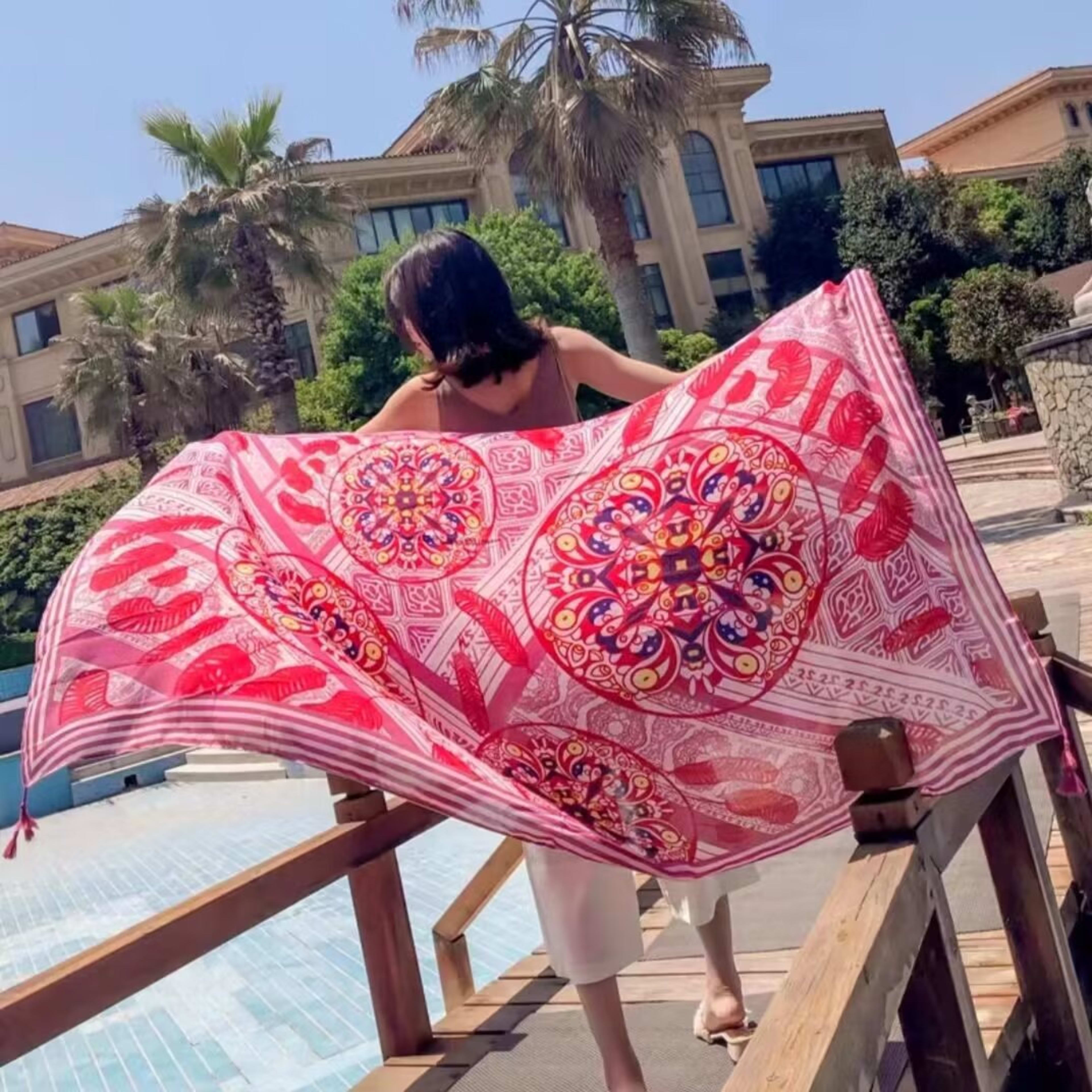 Ethnic-style Dual-use Beach Towel New Arrival 9