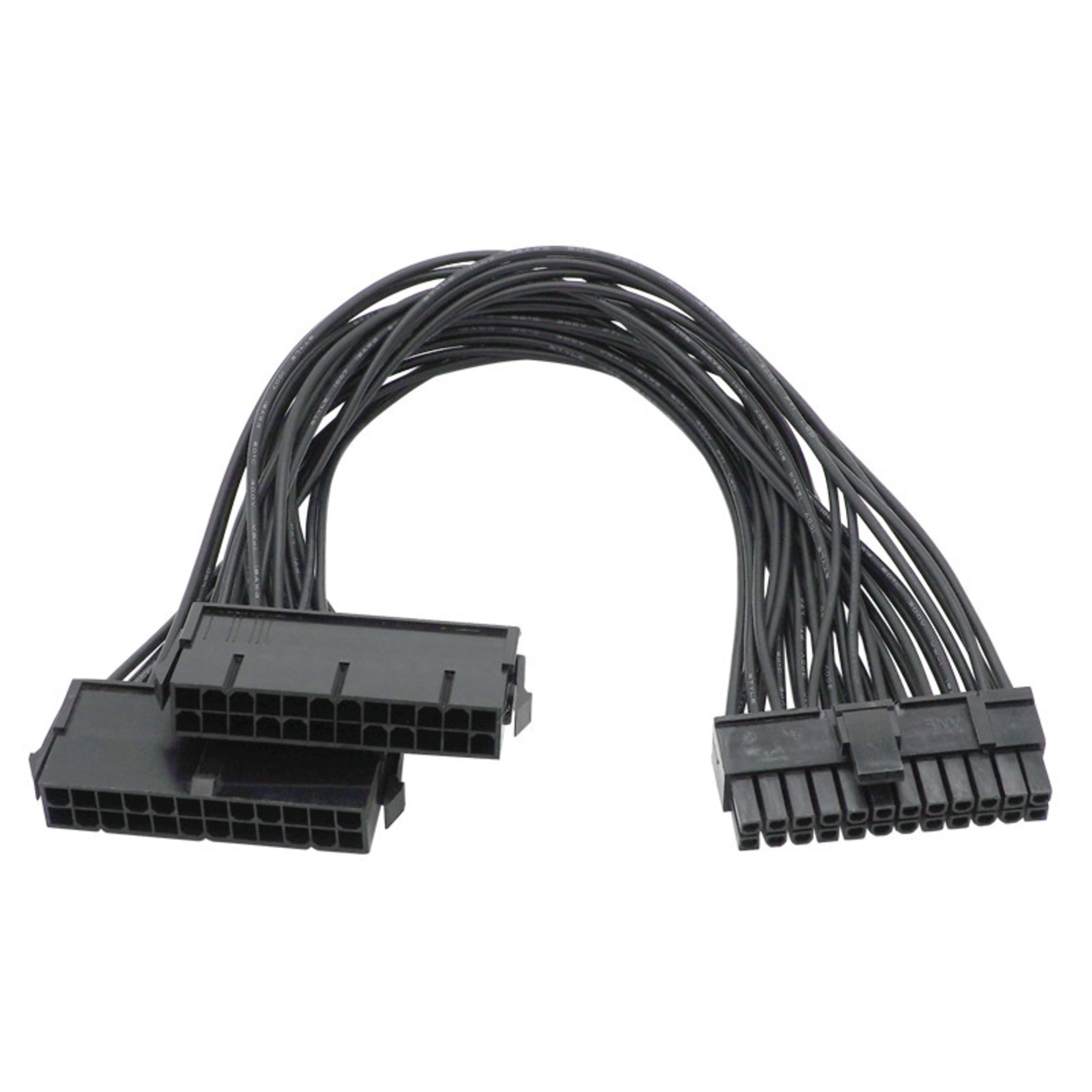 Dual-power Supply Synchronous Start Cable All-copper 24-pin To 4-pin Connector 2