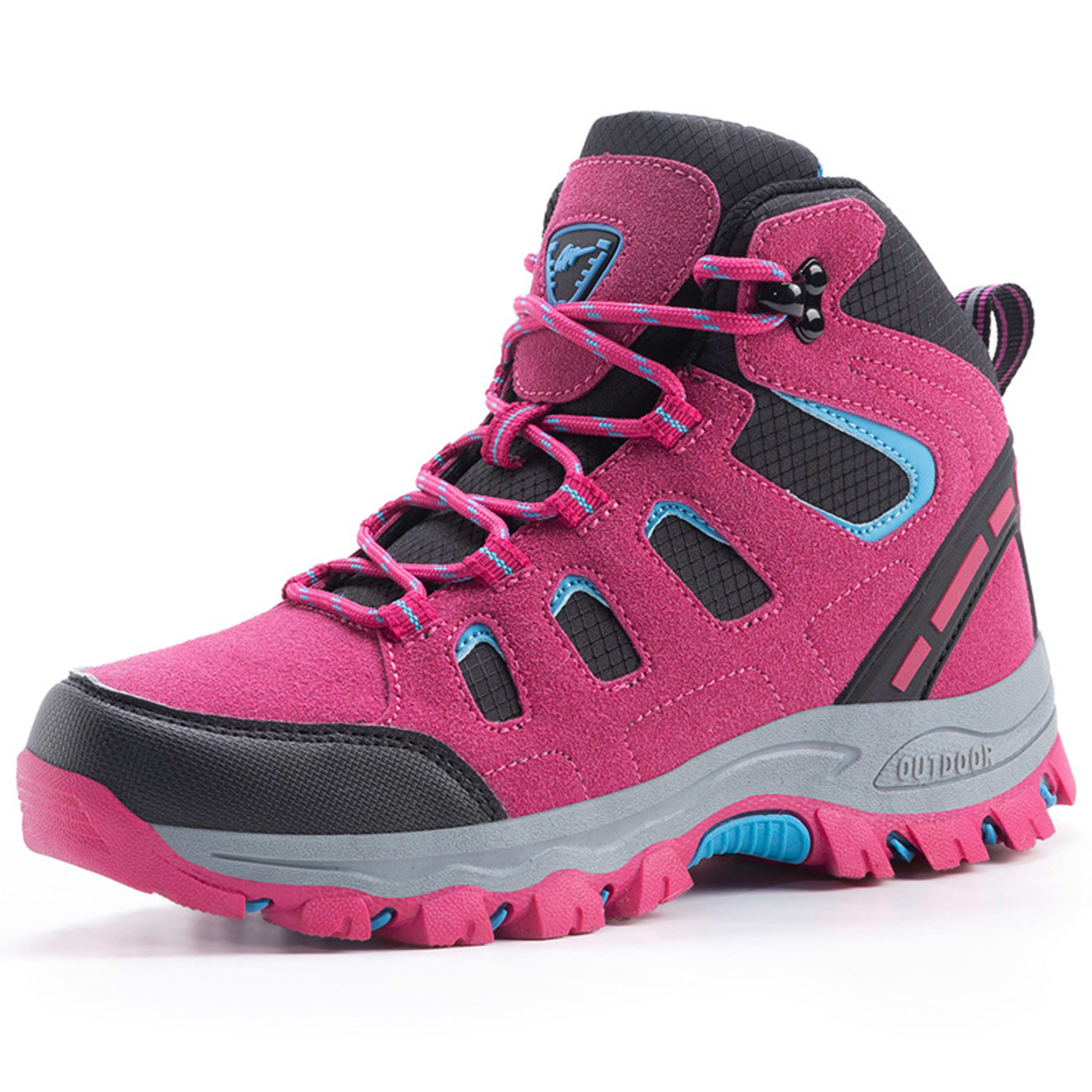 Couple's High-top Breathable Waterproof Non-slip Camping Leisure Mountaineering Shoes 12