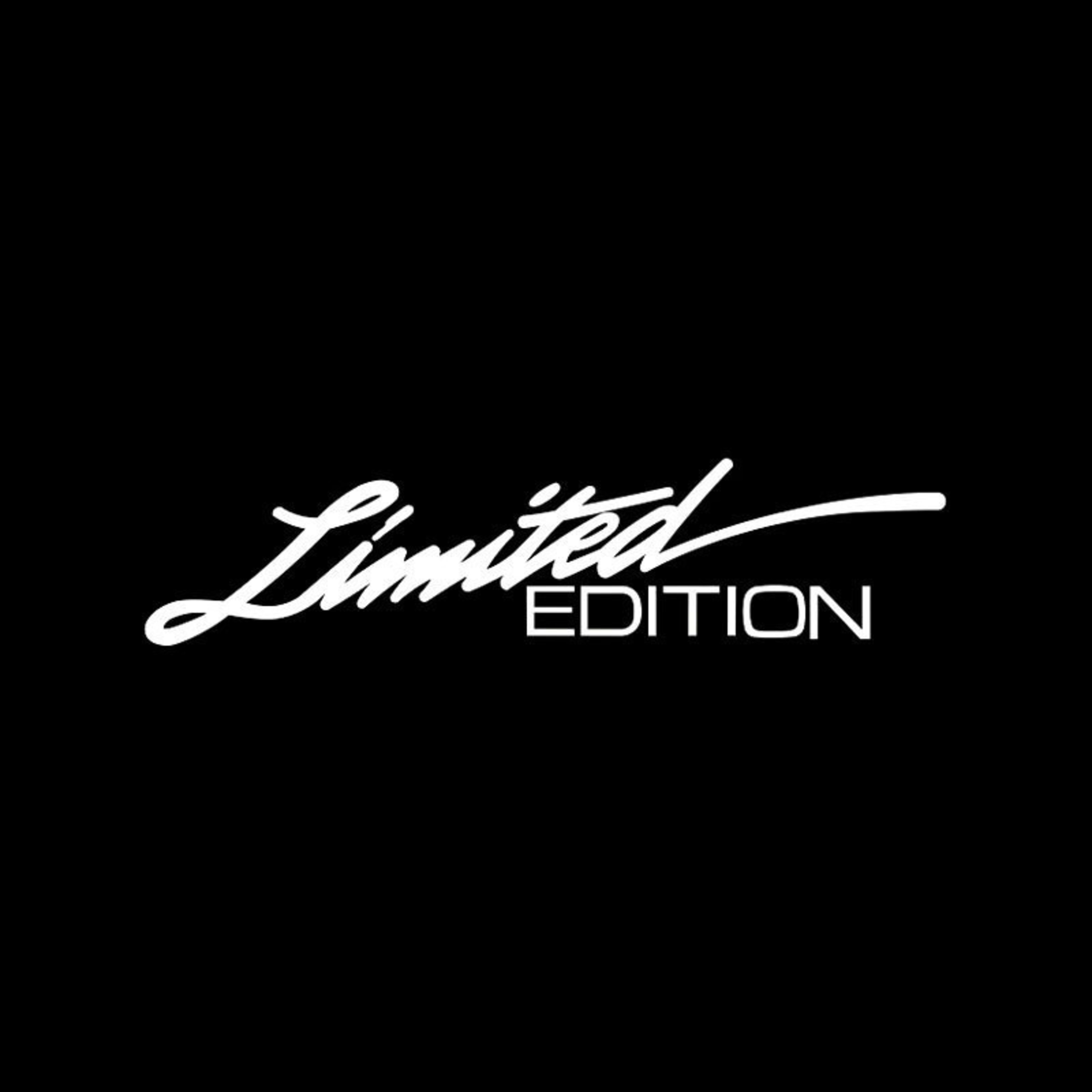 Laser Reflective Bumper Stickers LIMITED EDITION 3