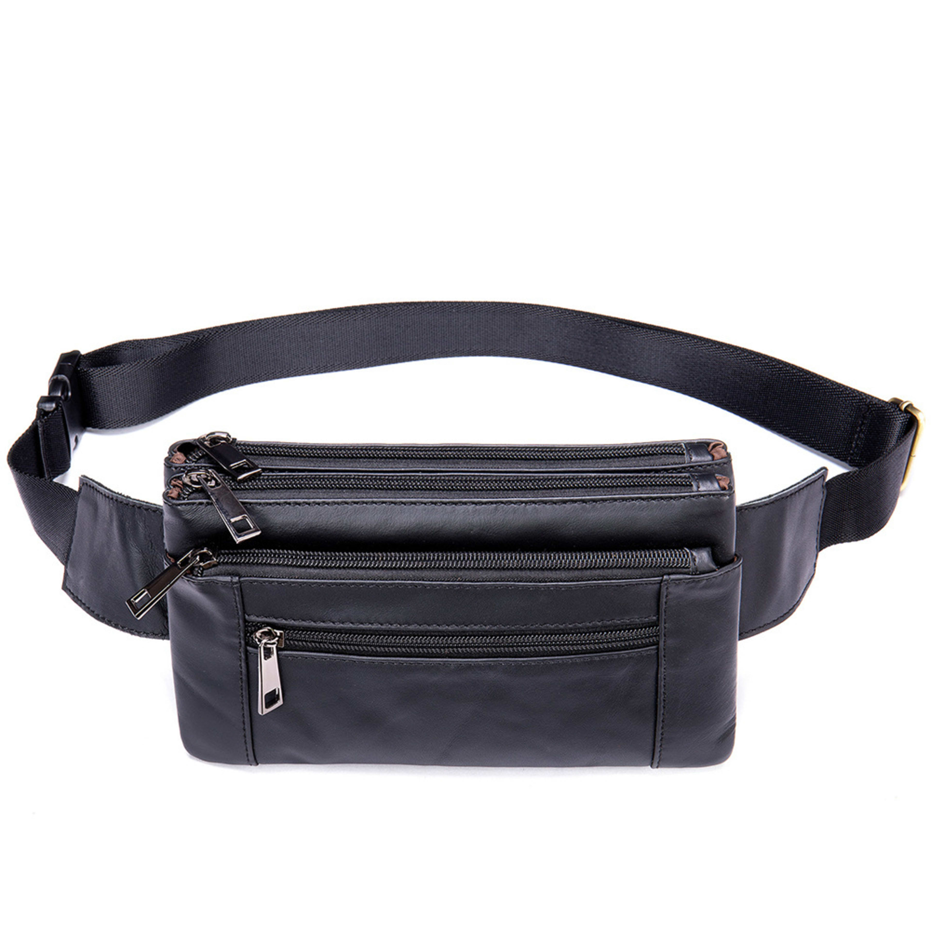 Multifunctional Mens ShoulderCrossbody Waist Bag 4