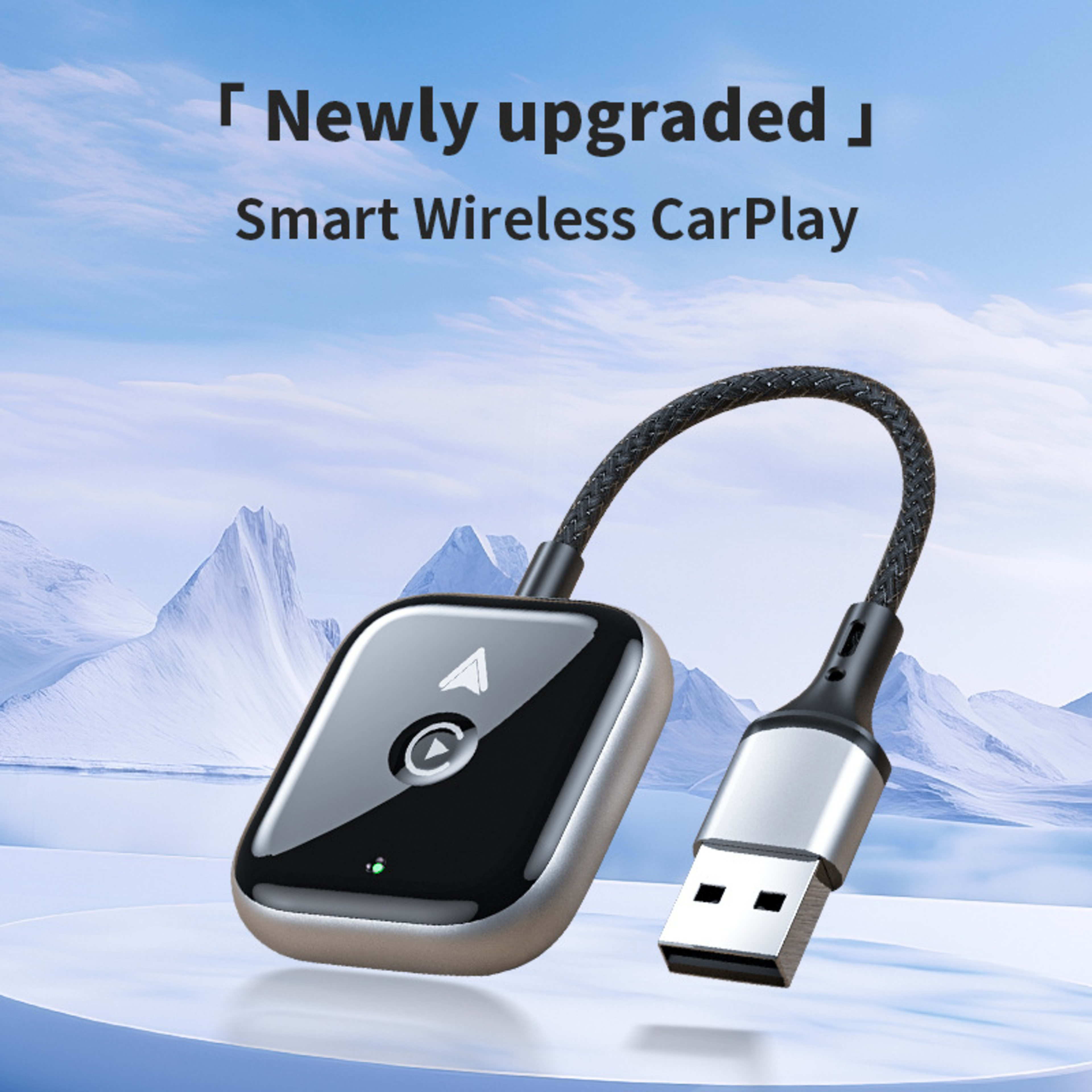 Wired-to-wireless Module Compatible With CarPlay In-car Navigation Smart Box 8