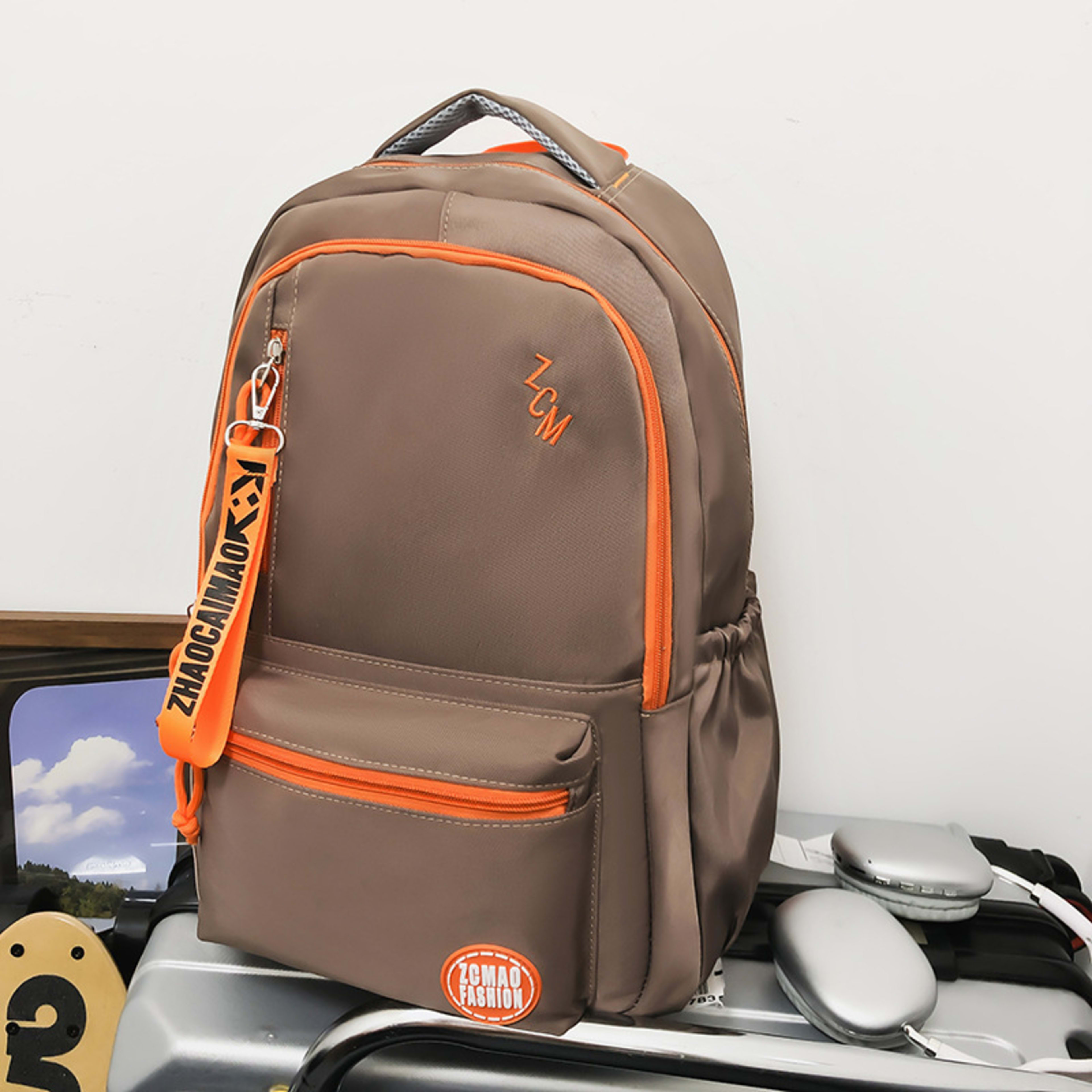 College Student Travel Junior High School Student Large Capacity Computer Backpack 5