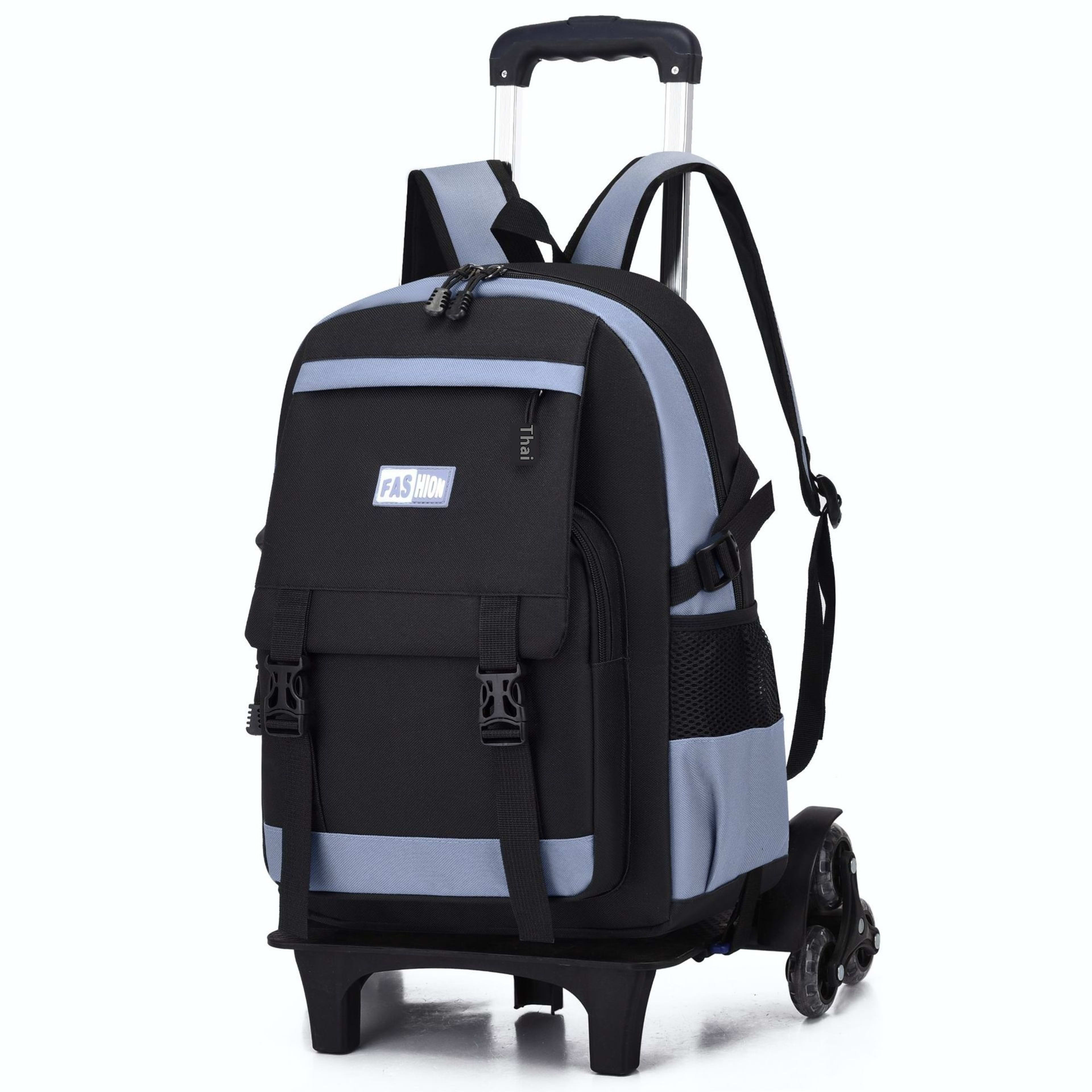 Leisure Primary School Student Large Capacity Pull Rod Backpack 22