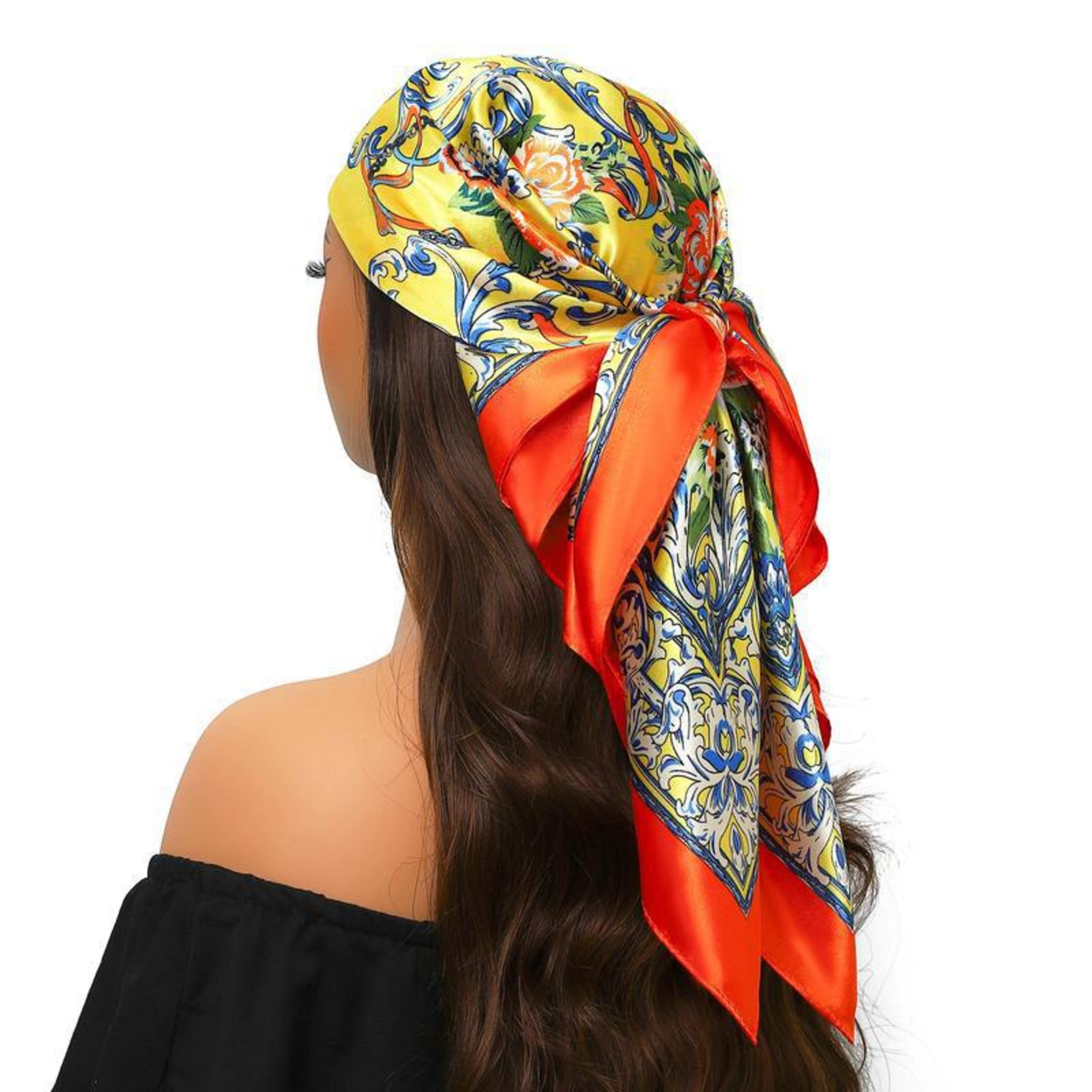 Women's Creative Printed All-Match Shawl Headscarf