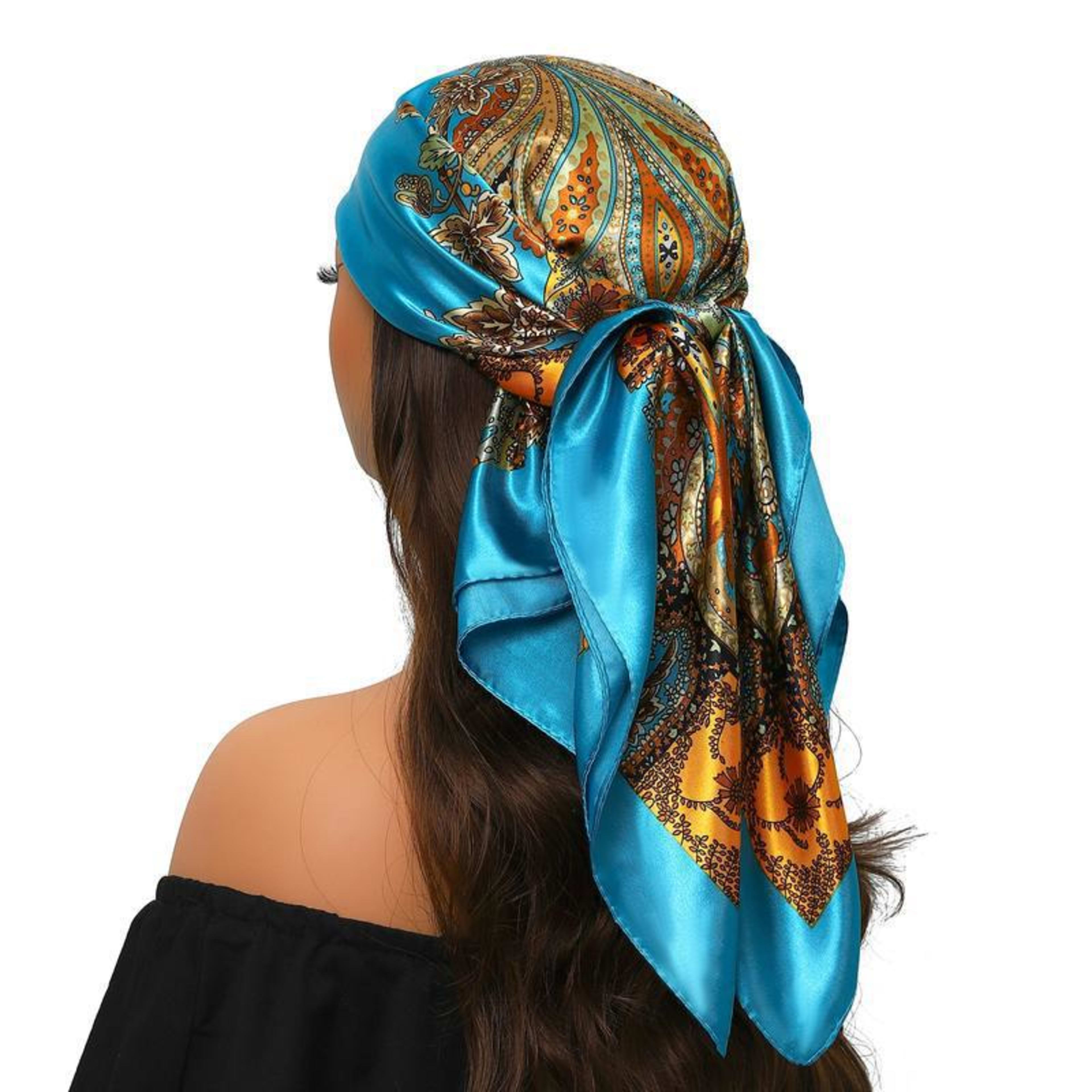 Women's Creative Printed All-Match Shawl Headscarf 26