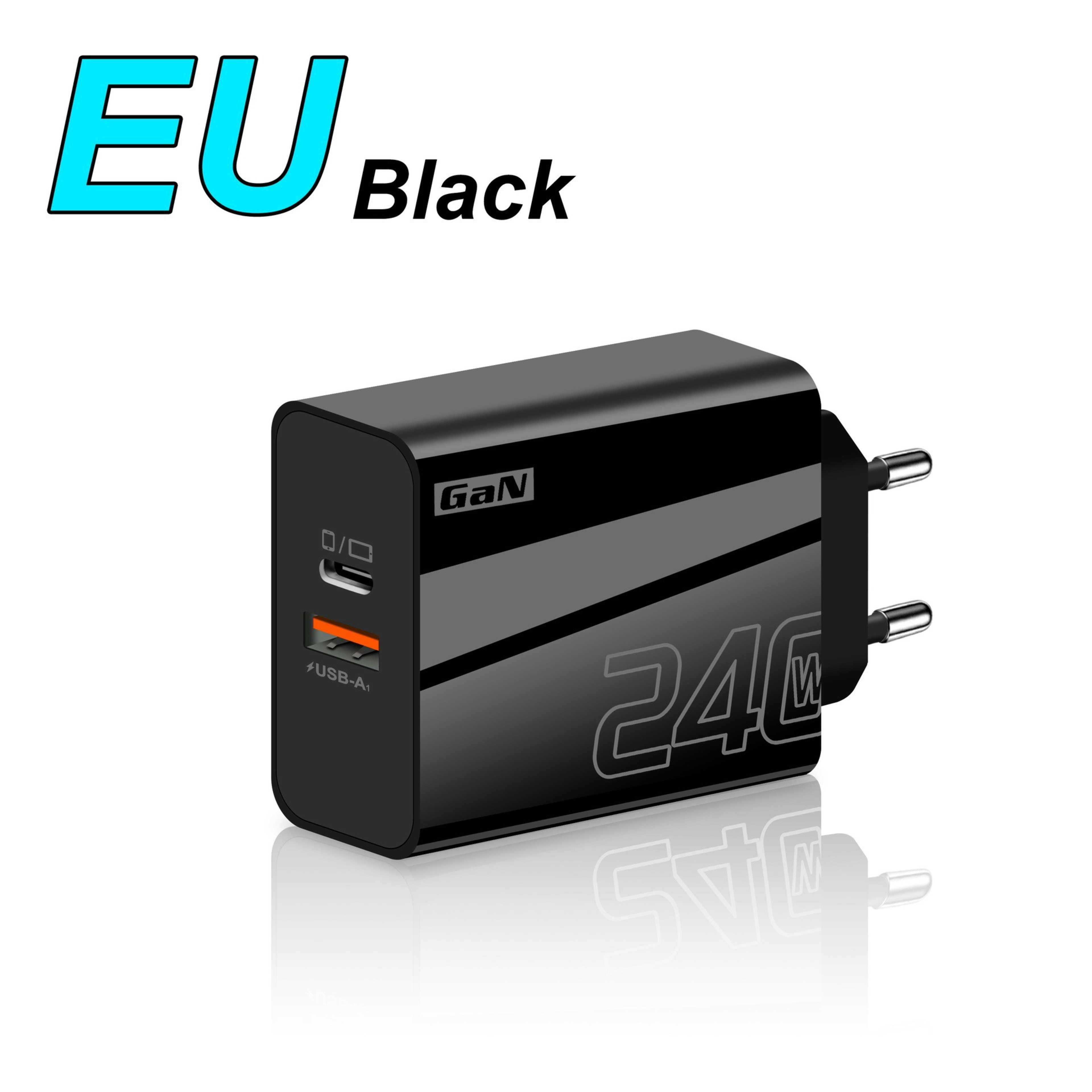 240W Multi-port Fast-charging Adapter For Smartphones 7