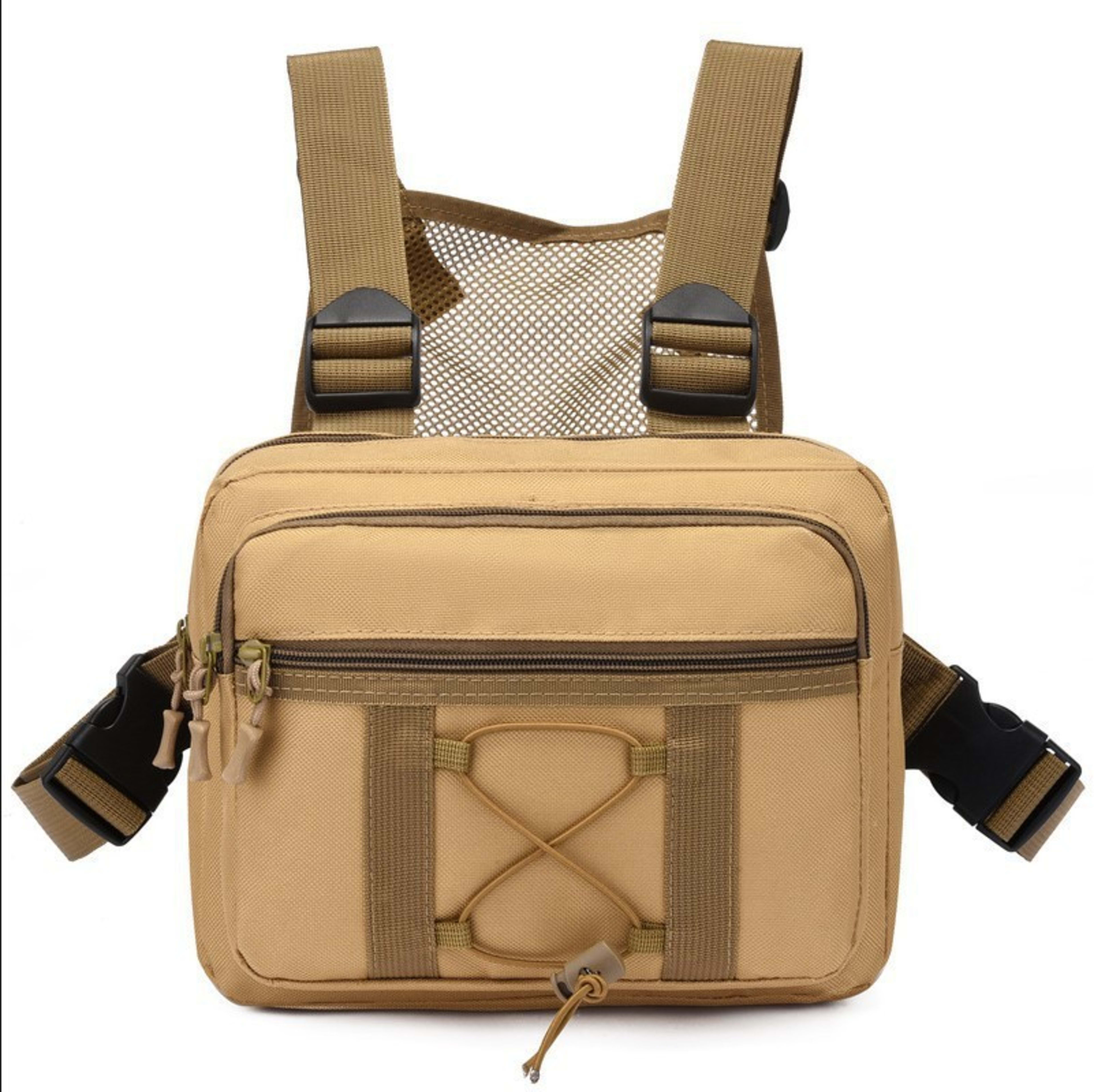 Outdoor Tactical Chest Pack Camouflage For Sports And Training Close-fitting 6