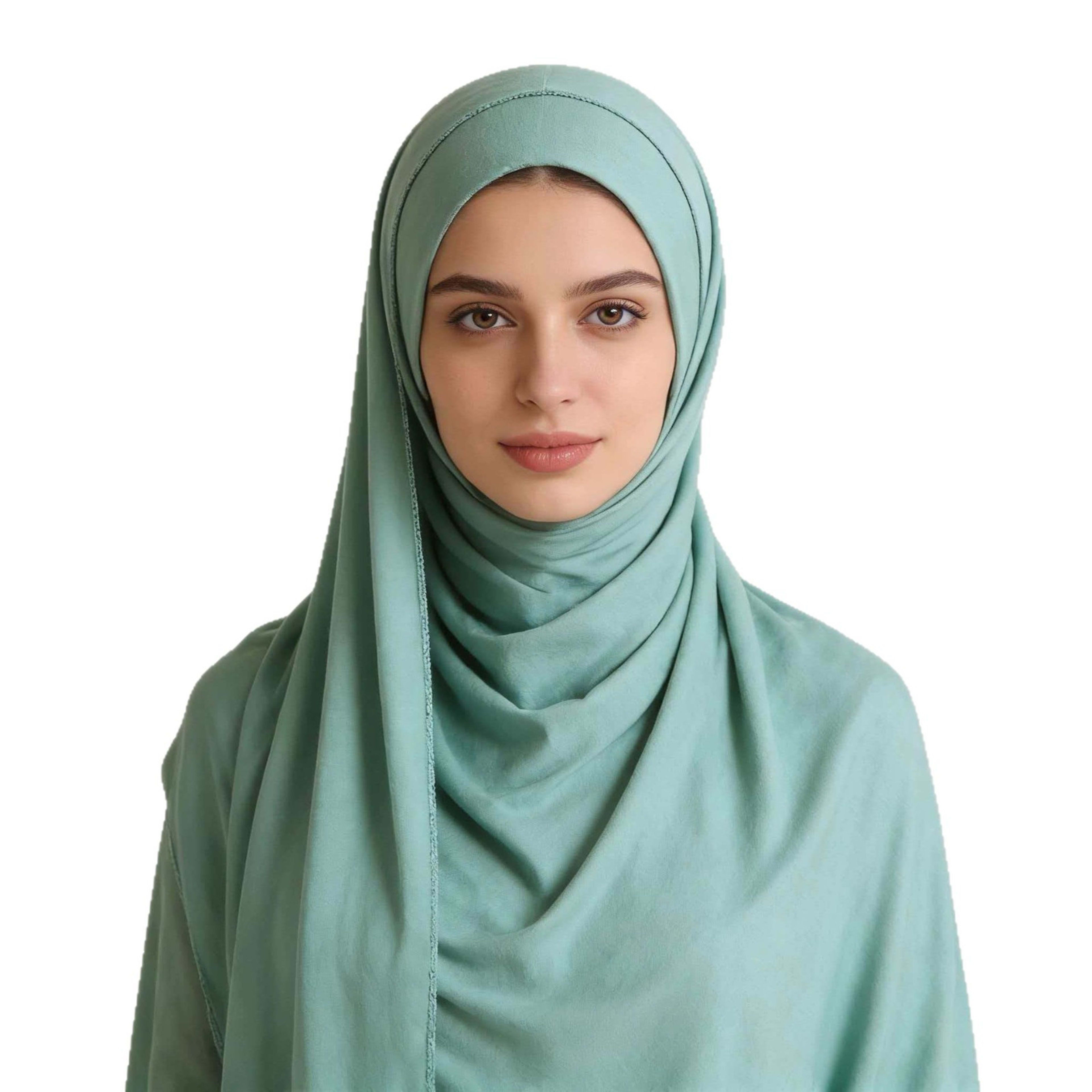 Mercerized Cotton Trendy Versatile Scarf Solid-color Long Scarf 5