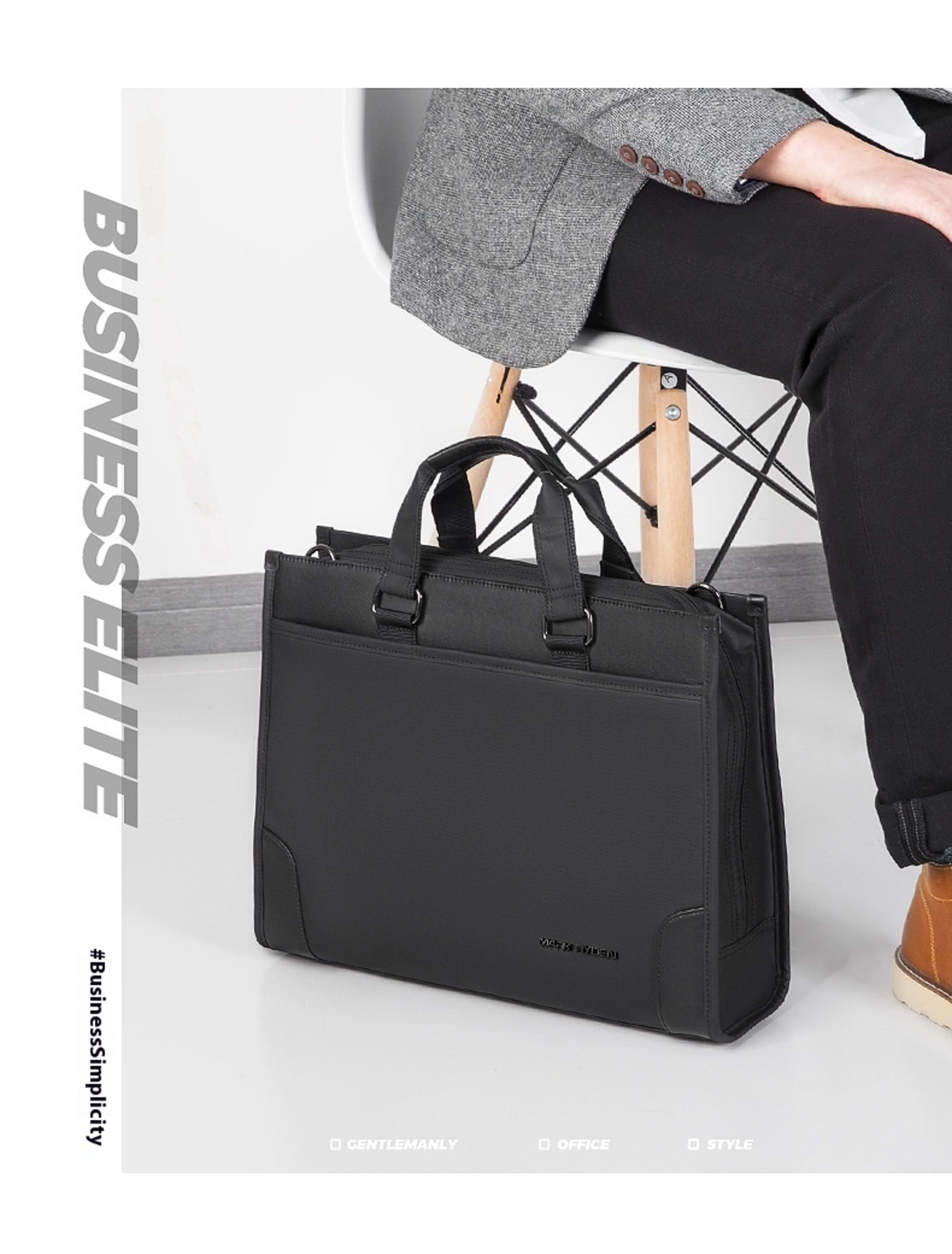 Men's Business Handheld Notebook Computer Briefcase 14