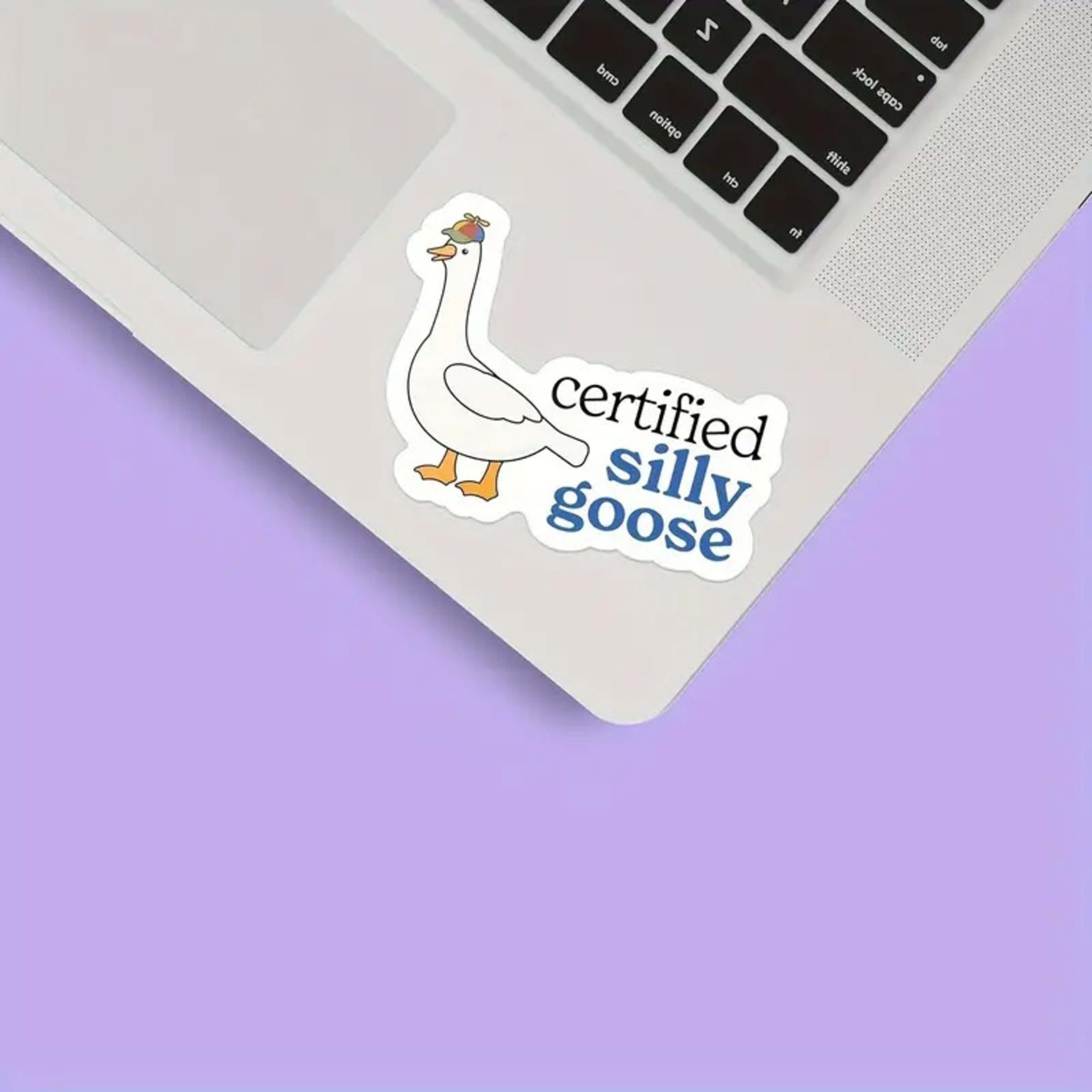 Automobile Sticker Cute Duck Pvc Waterproof 2