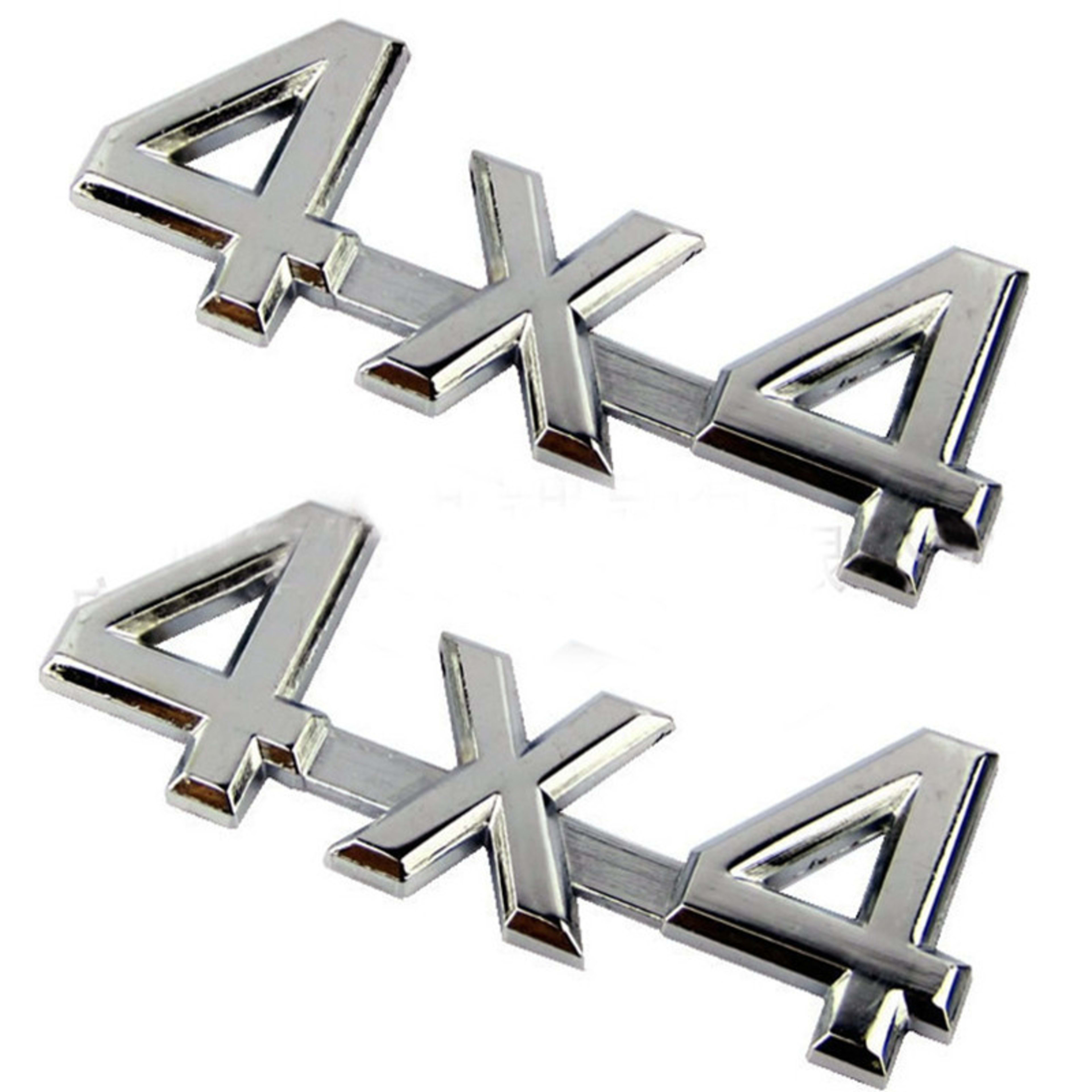 Car Modification Metal Suitable For Off-road Vehicle Four-wheel Drive 3D Special Sticker Rear Car Badge 4 6