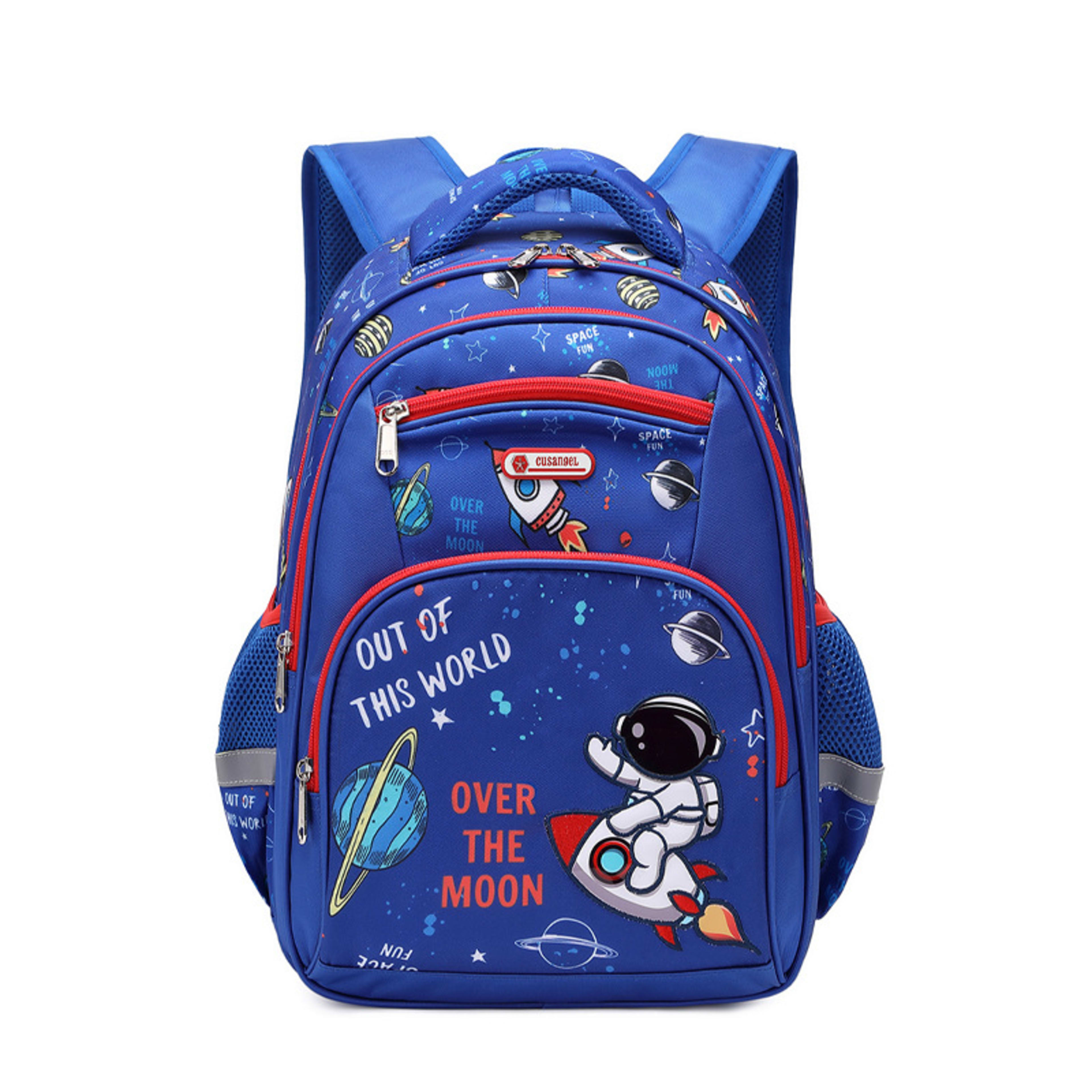 Primary School Boys Large Capacity Children's Backpack Space Schoolbag 6