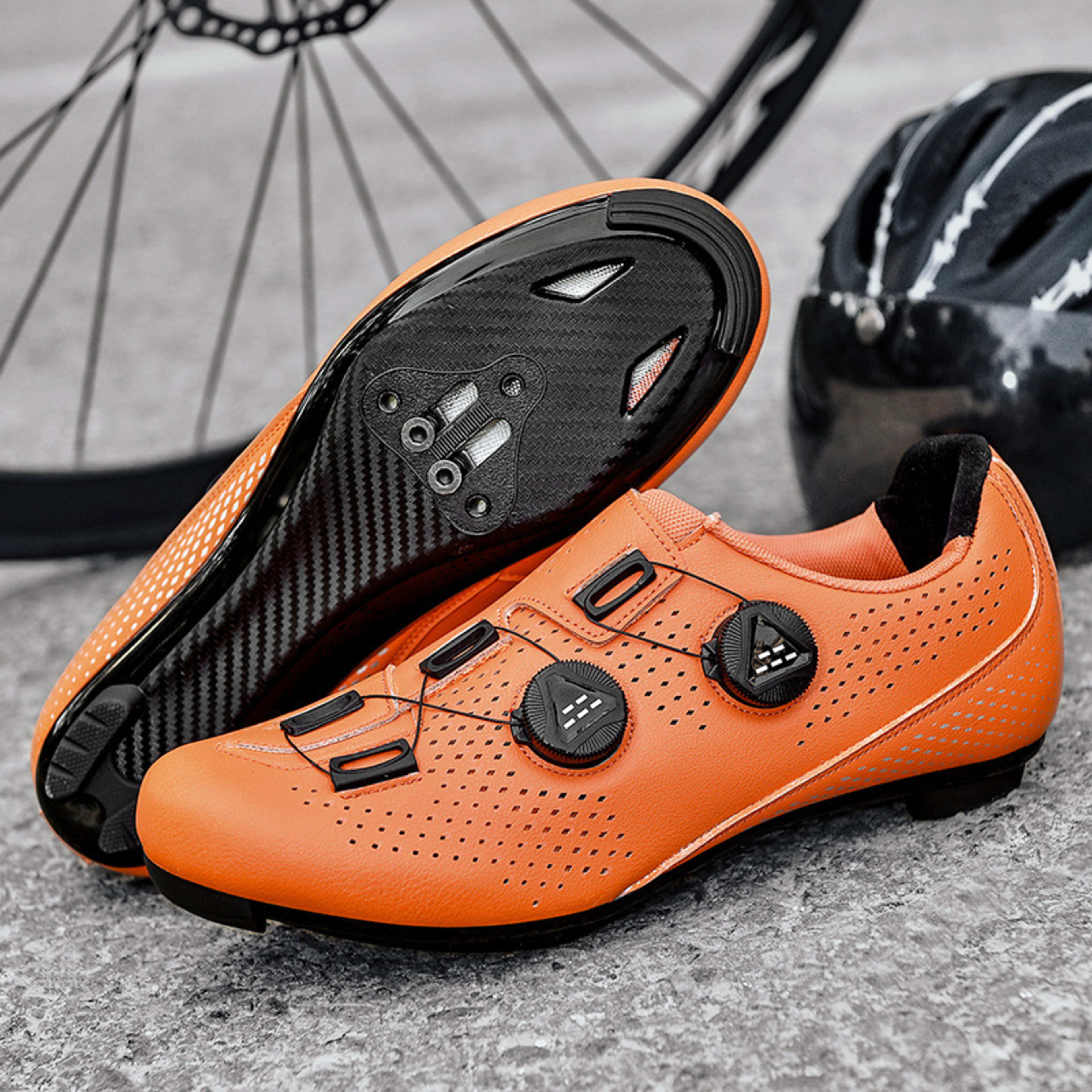 Professional Riding Shoes Men's Mountain Cycling Shoes 7