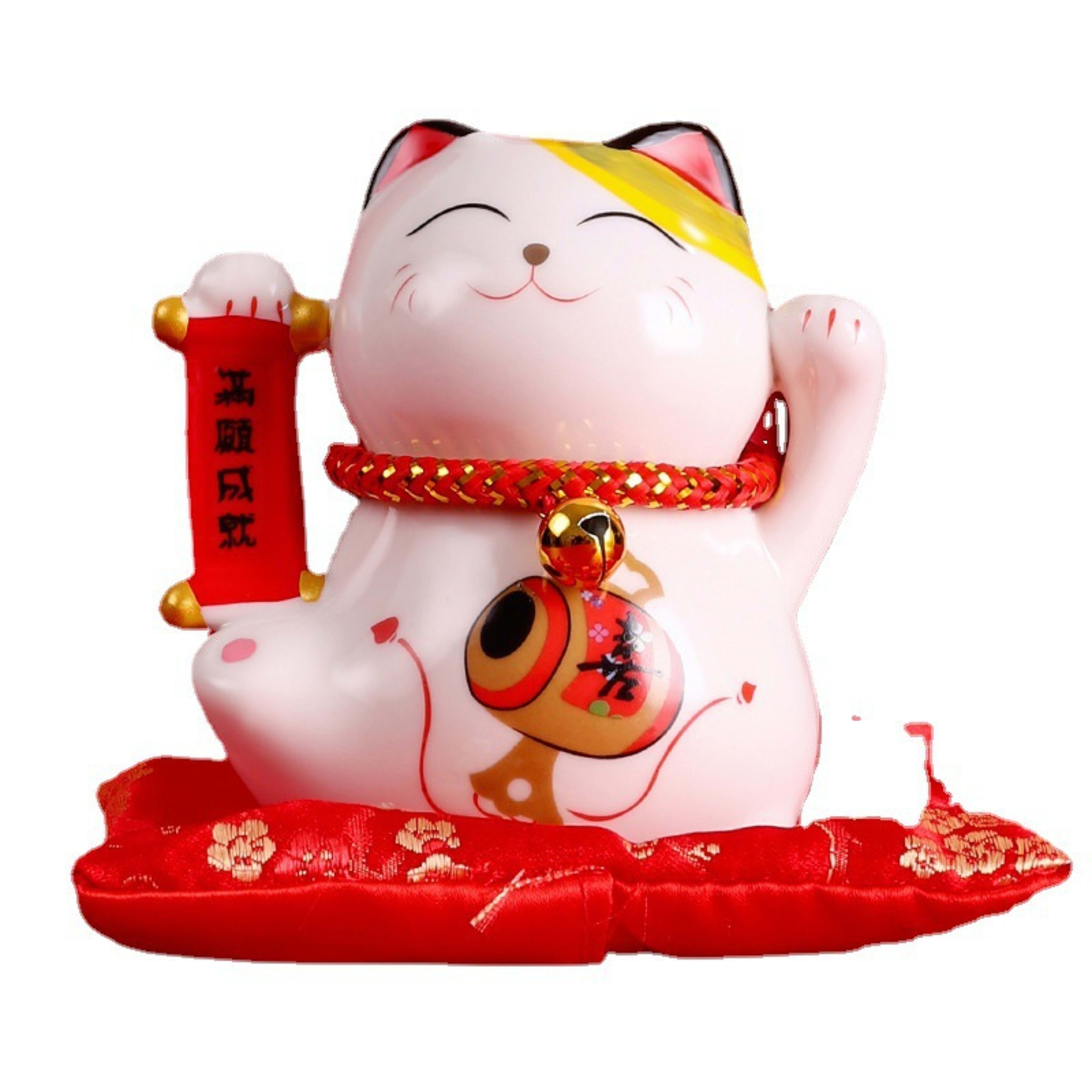 Creative Home Decor Ceramic Lucky Cat Ornament 9